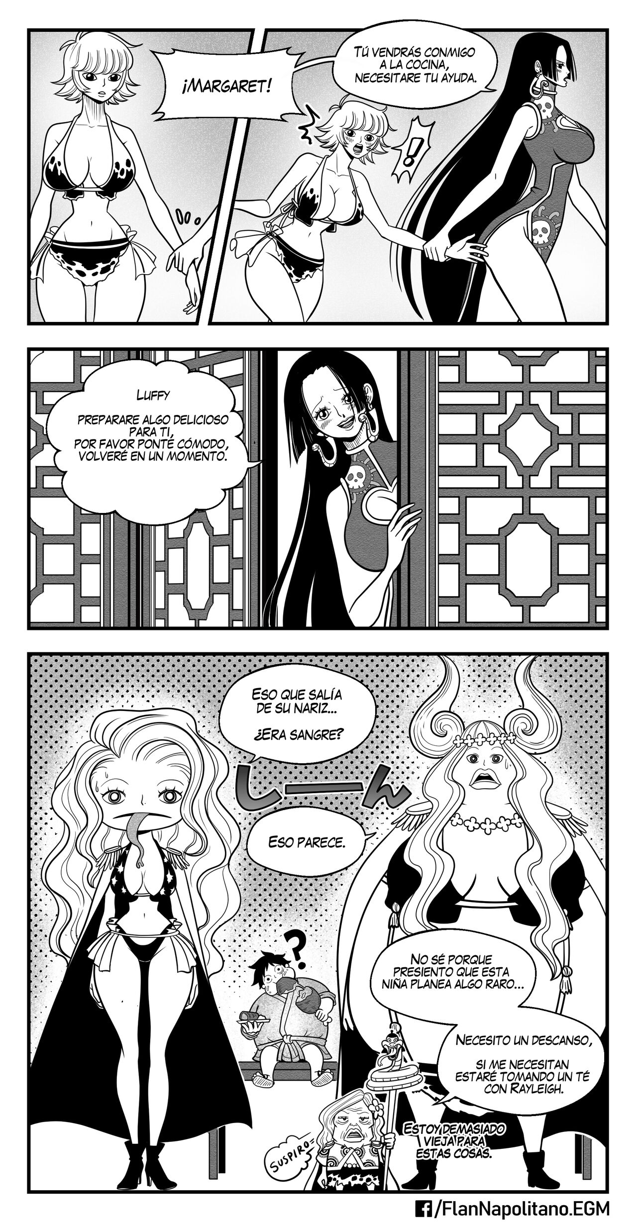 Flan Napolitano - Hancock x Luffy Parte 1 image number 14