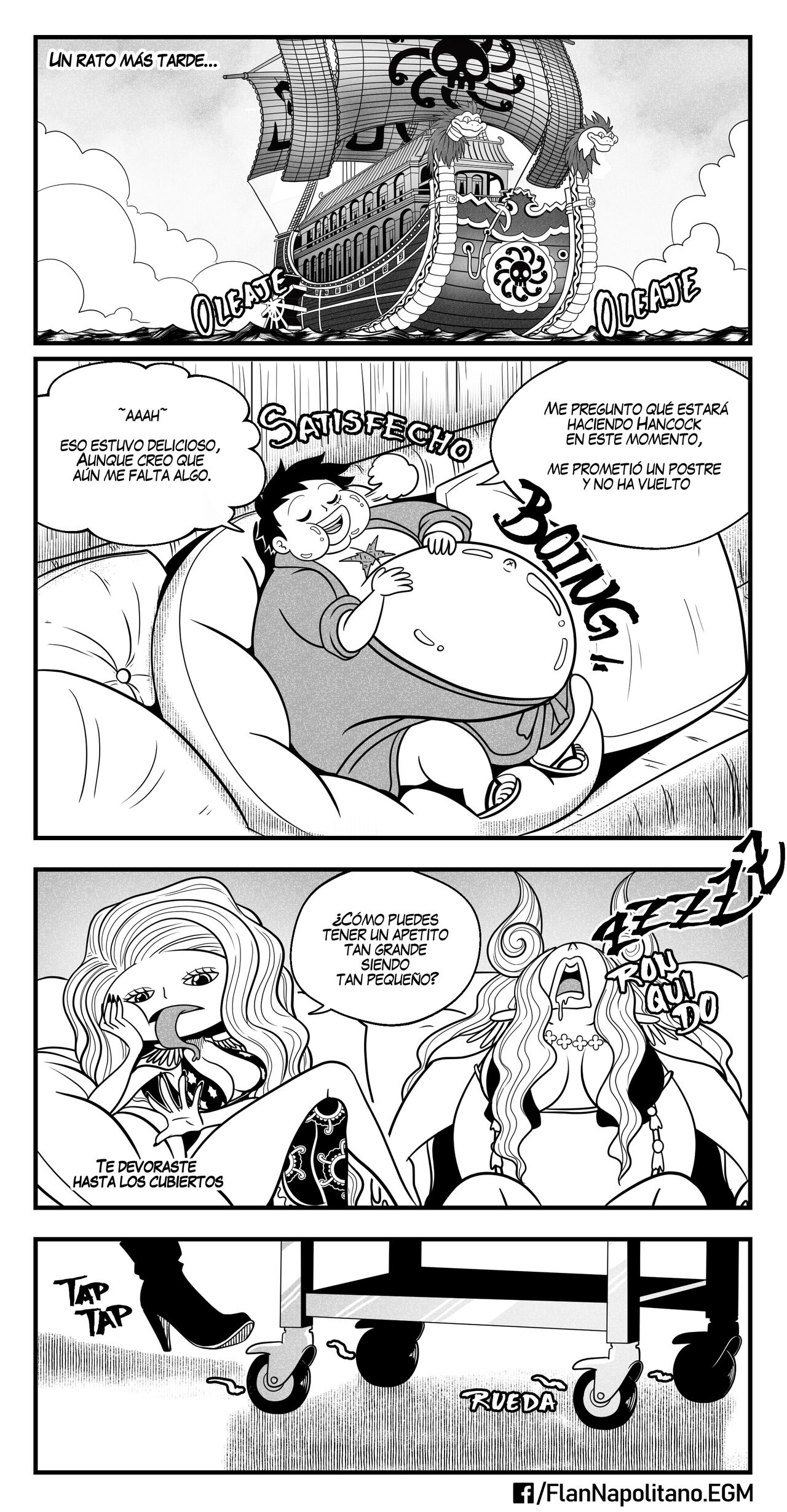 Flan Napolitano - Hancock x Luffy Parte 1 image number 15