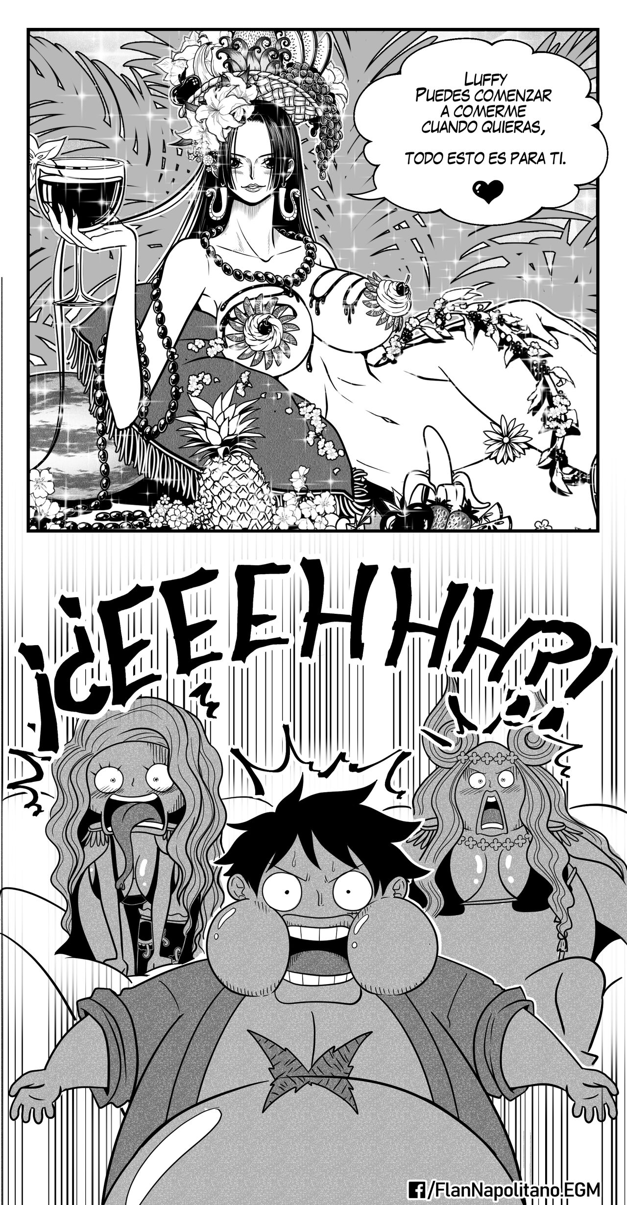 Flan Napolitano - Hancock x Luffy Parte 1 image number 18