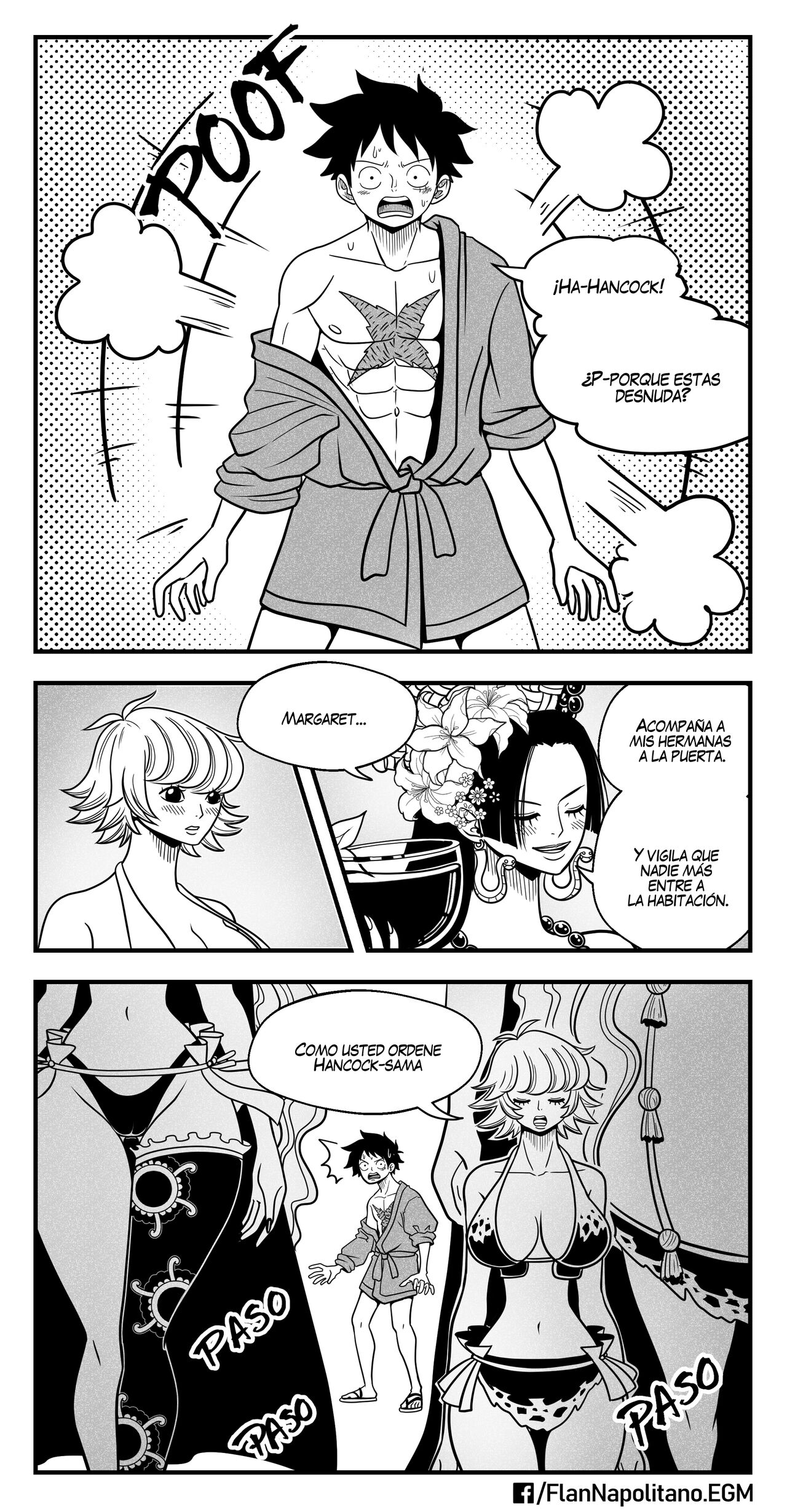 Flan Napolitano - Hancock x Luffy Parte 1 image number 19