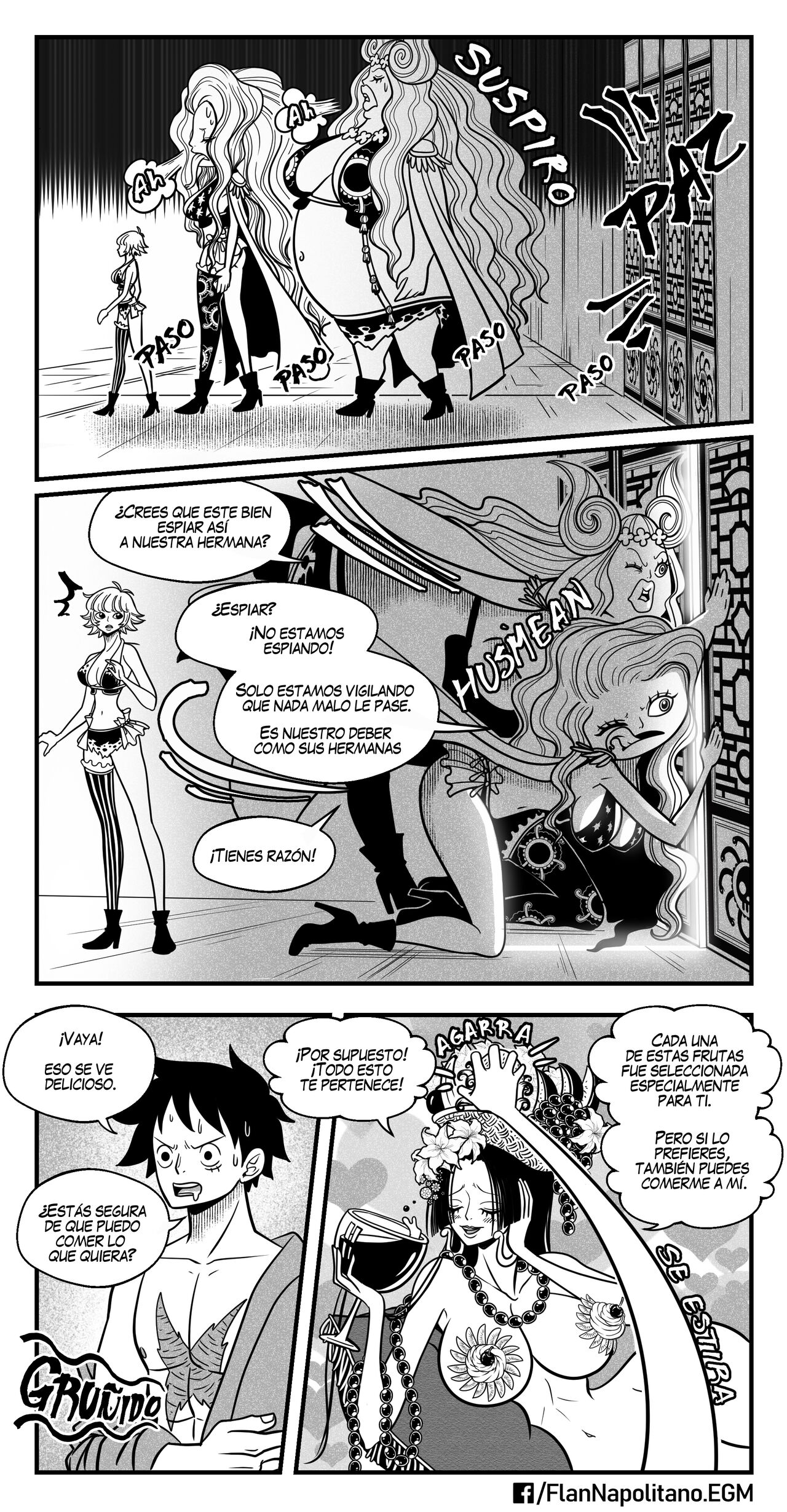 Flan Napolitano - Hancock x Luffy Parte 1 image number 20