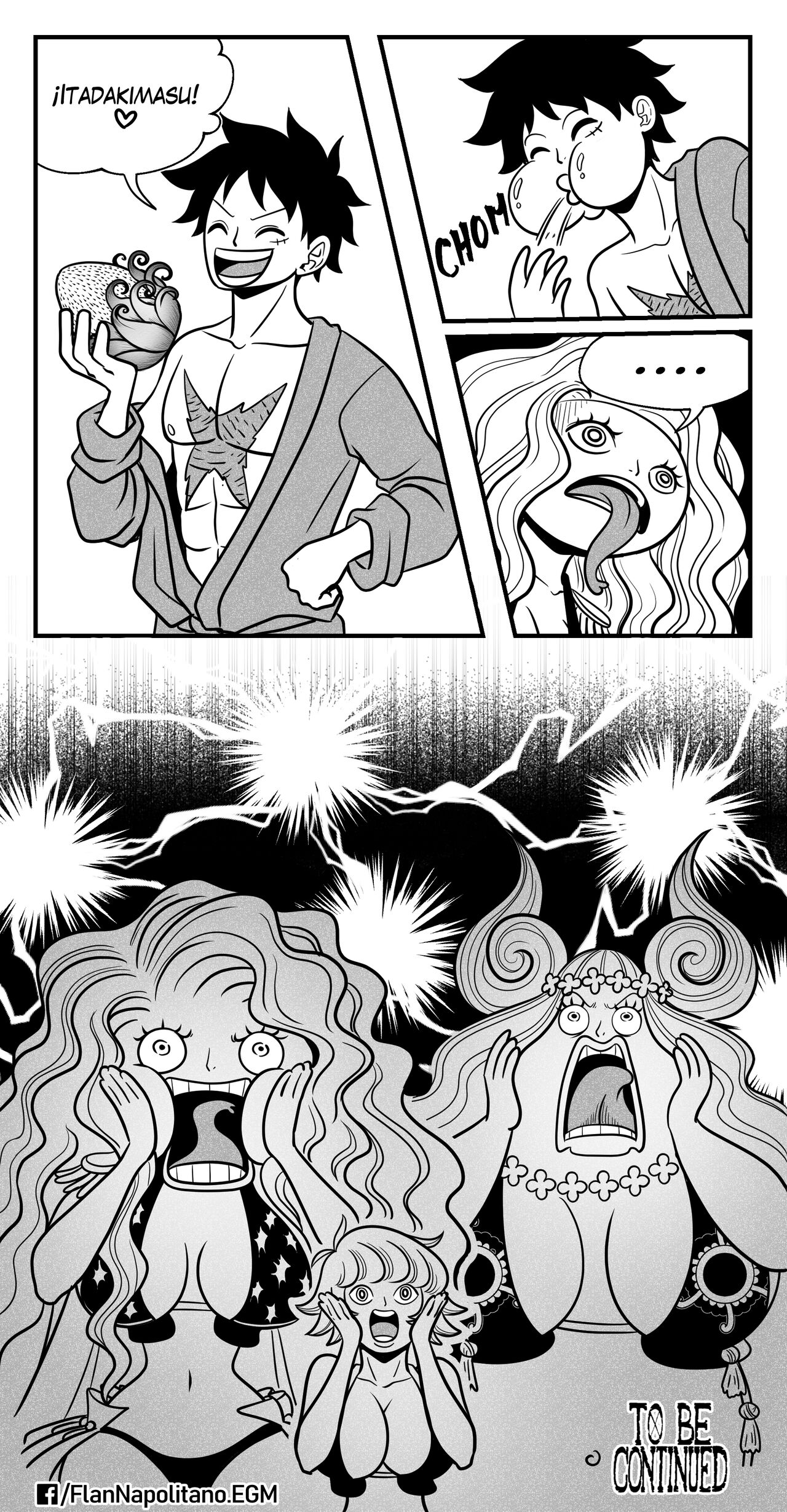 Flan Napolitano - Hancock x Luffy Parte 1 image number 23