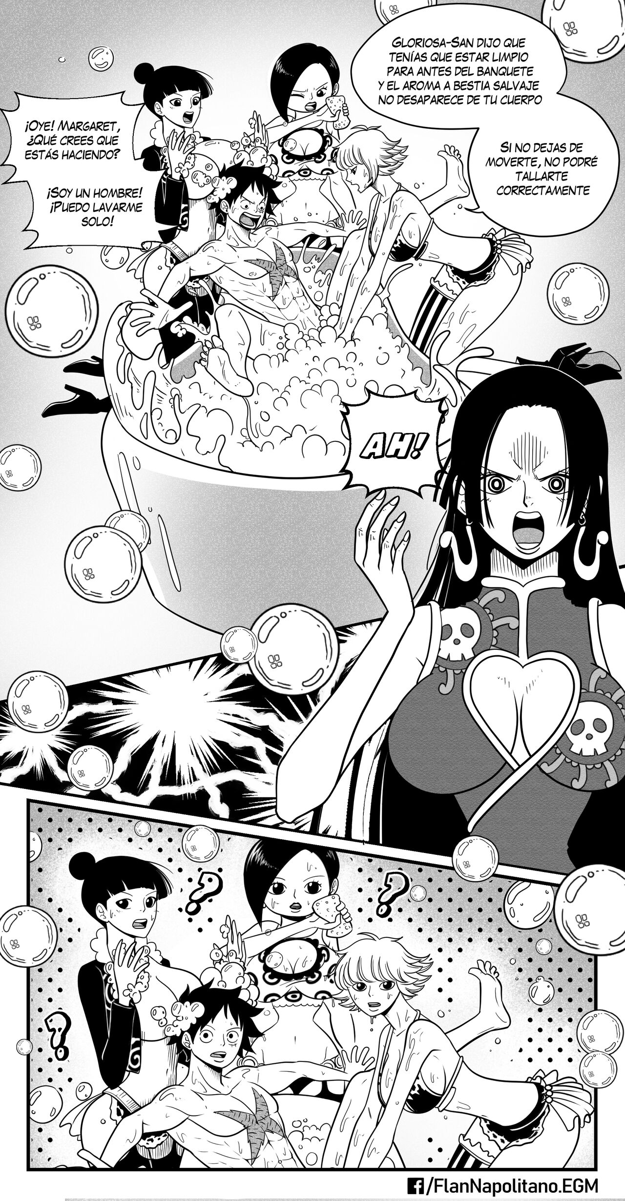 Flan Napolitano - Hancock x Luffy Parte 1 image number 5