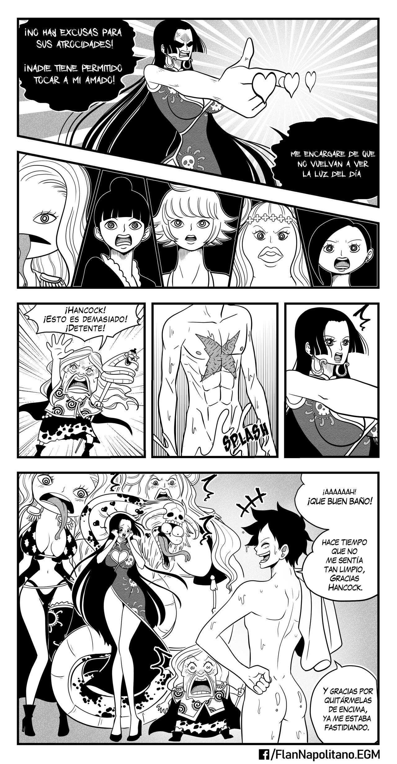 Flan Napolitano - Hancock x Luffy Parte 1 image number 7