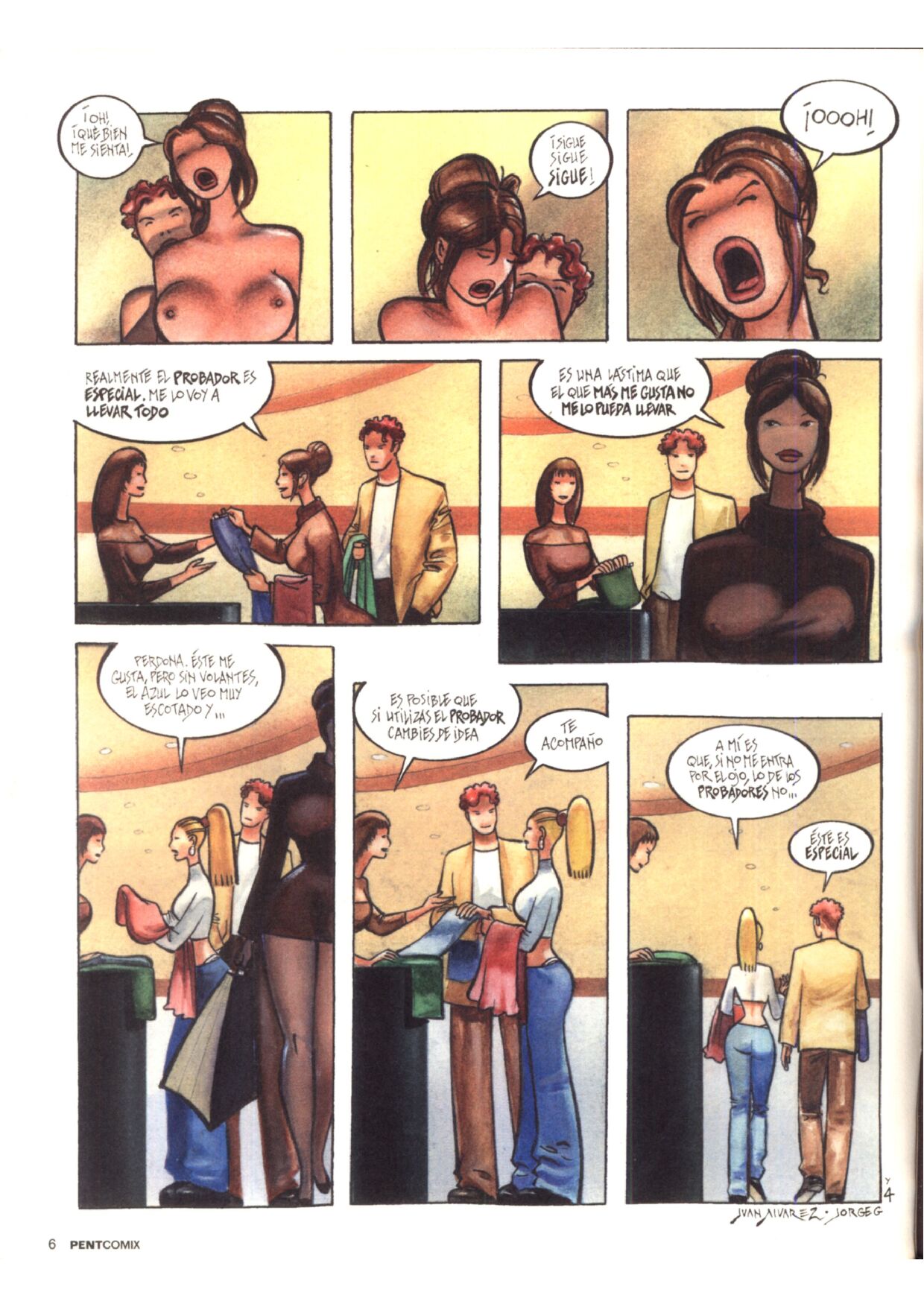 Penthouse Comix 87 image number 5