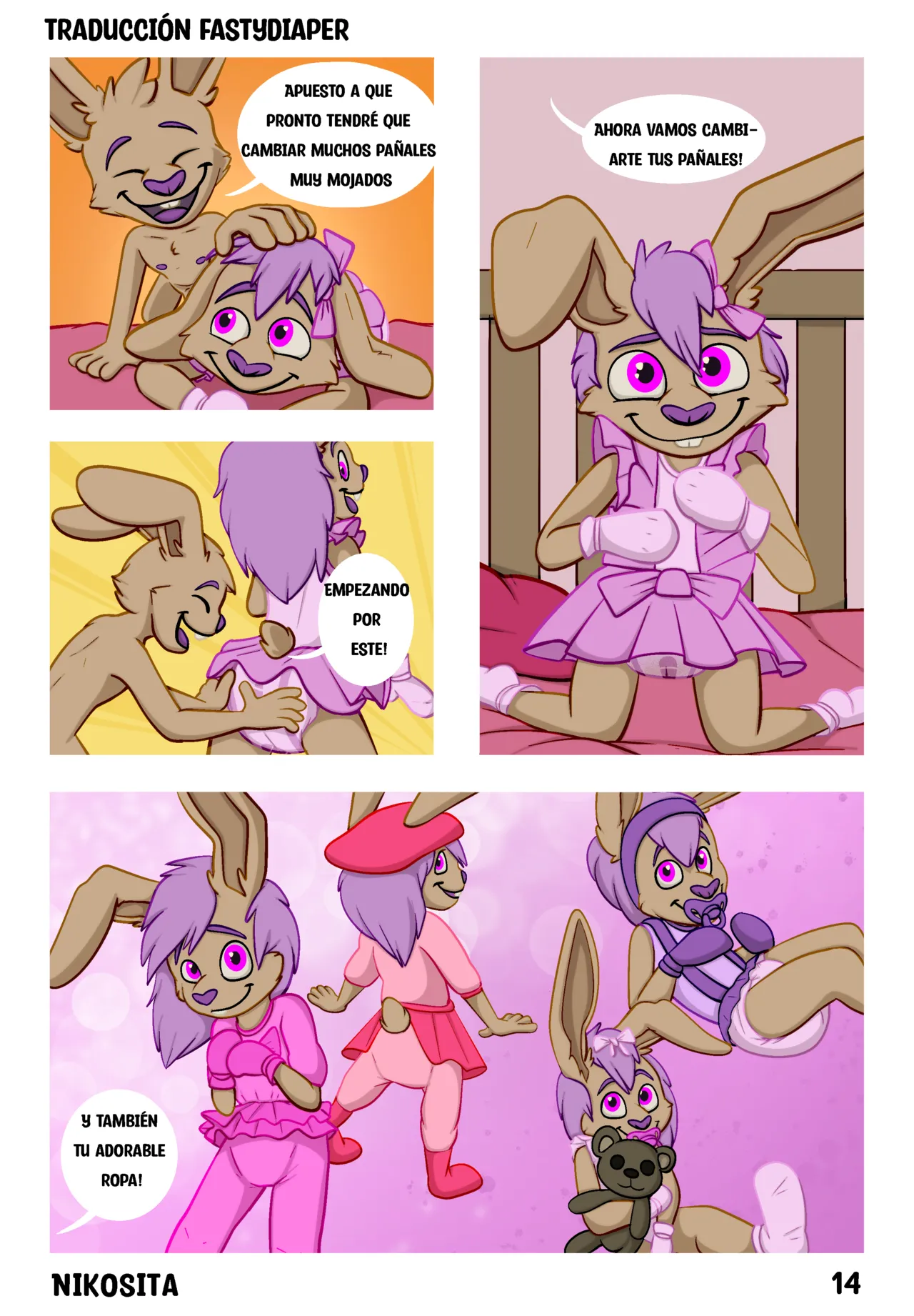 Mientras seas Feliz  - Comic ABDL +18 image number 14