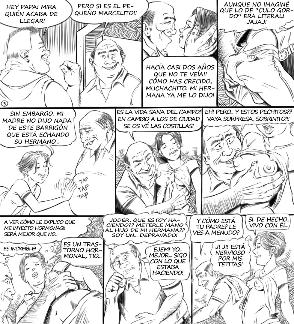 Marcelo visita a su primo del pueblo image number 2