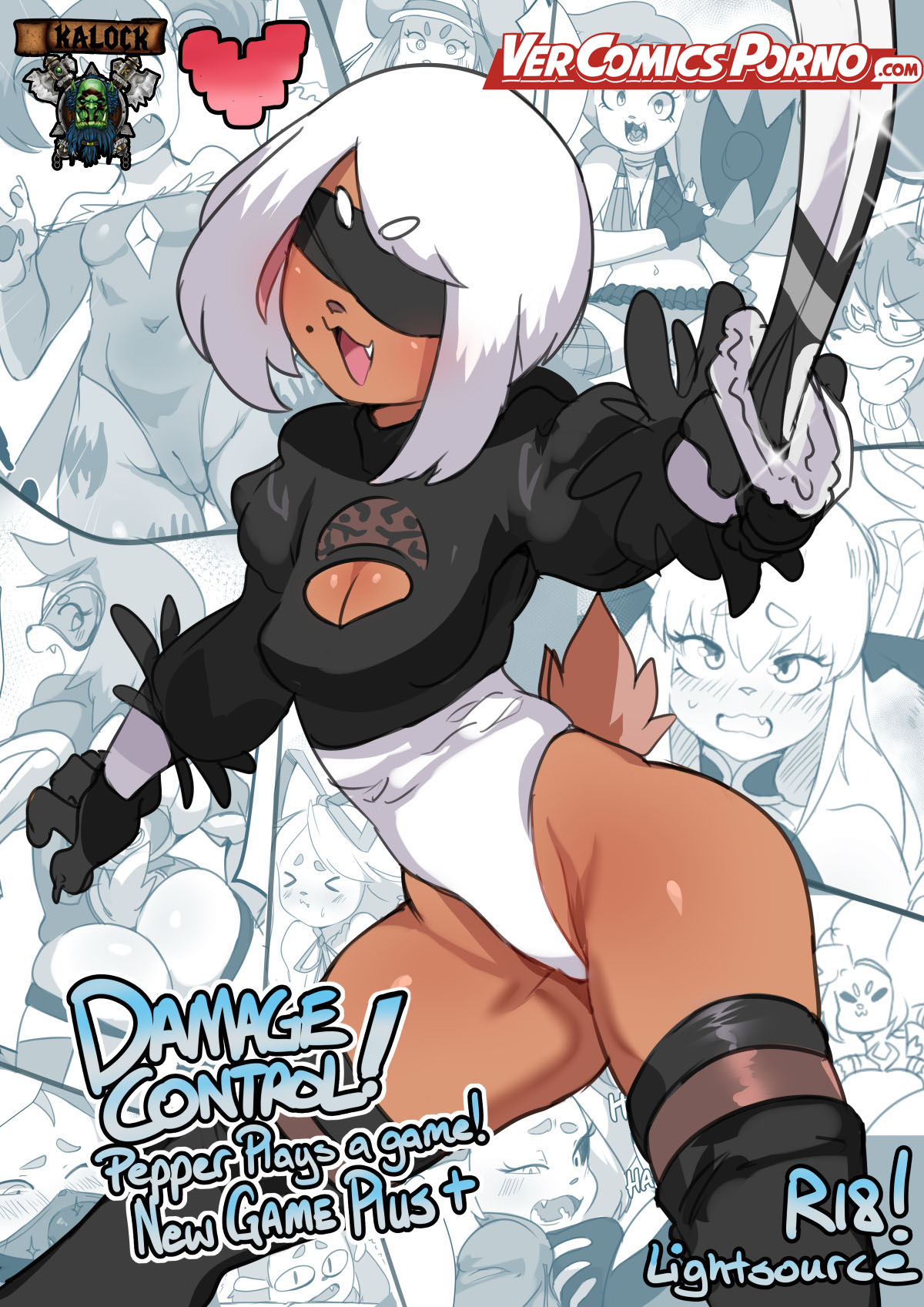 Damage Control!: Pepper Plays a Game!-  Game Plus!