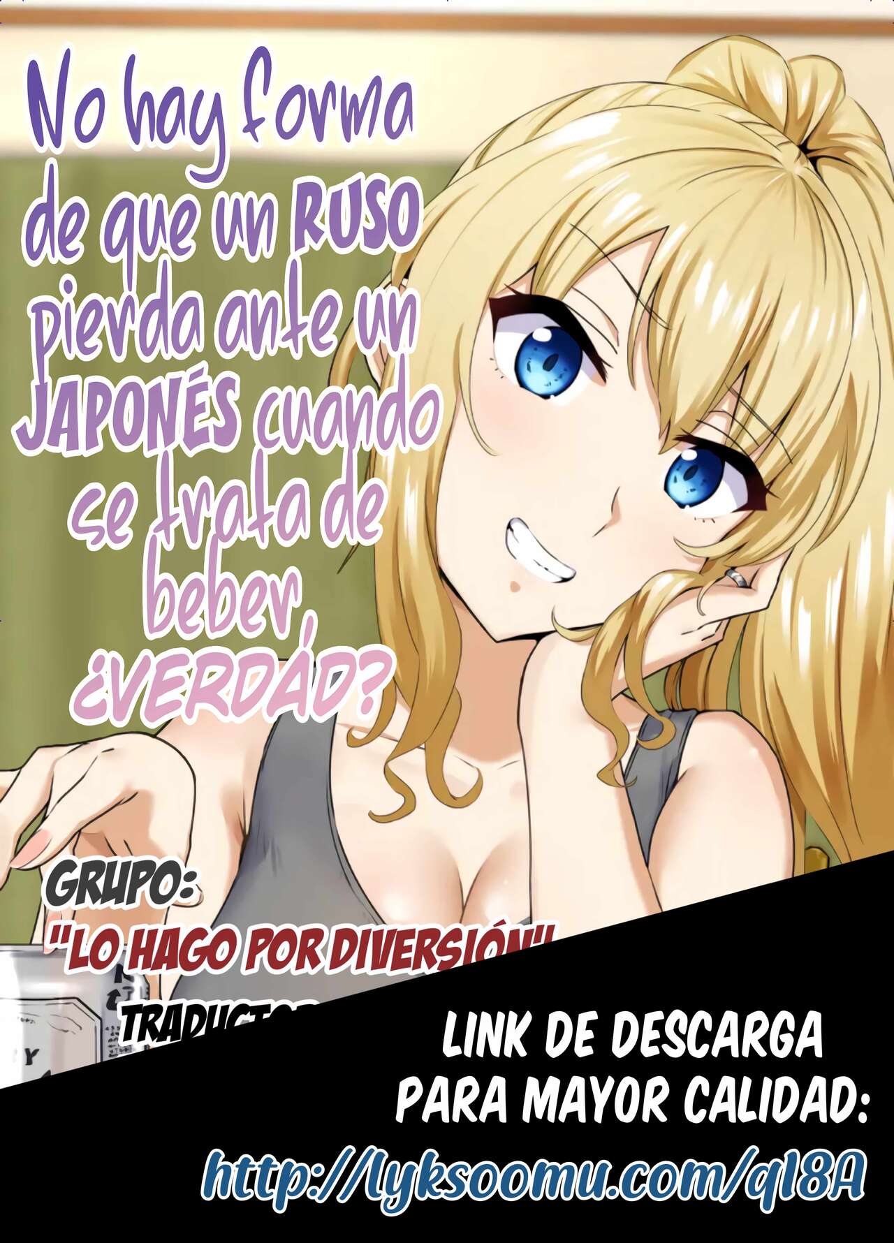 Russia-jin ga Osake de Nihonjin ni Makeru Wakenai Deshou?  Theres No Way a Russian Could Lose to a Japanese Person In Drinking, Right? image number 40