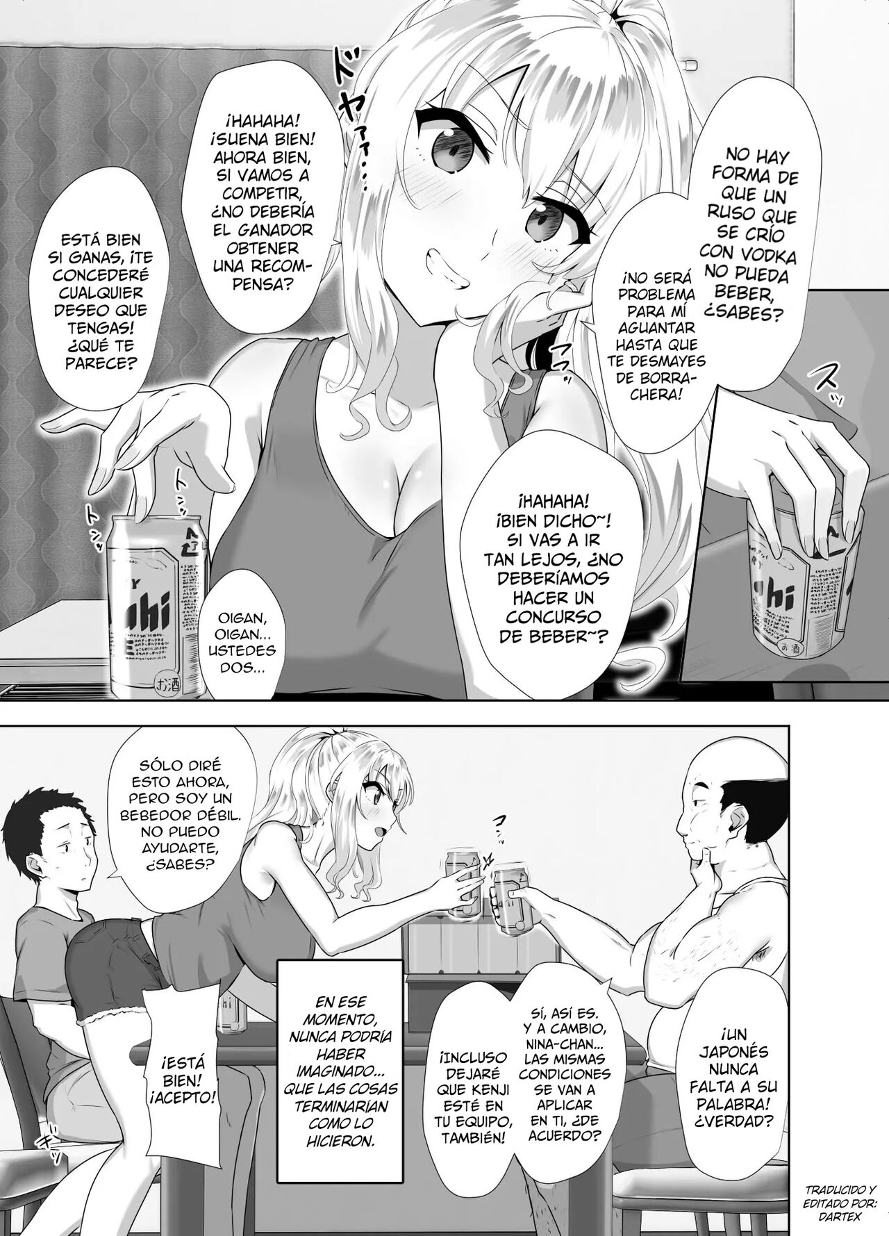 Russia-jin ga Osake de Nihonjin ni Makeru Wakenai Deshou?  Theres No Way a Russian Could Lose to a Japanese Person In Drinking, Right? image number 6