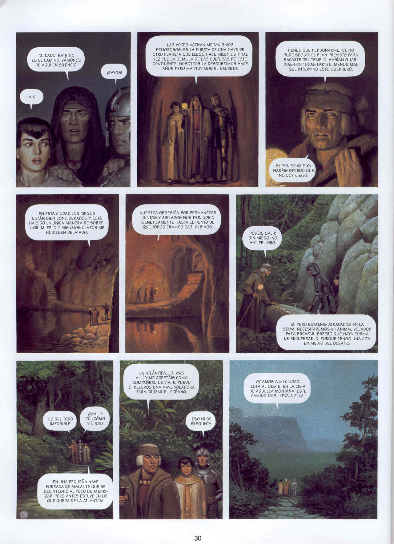 El Mercenario 09 - Los ascendientes perdidos image number 28