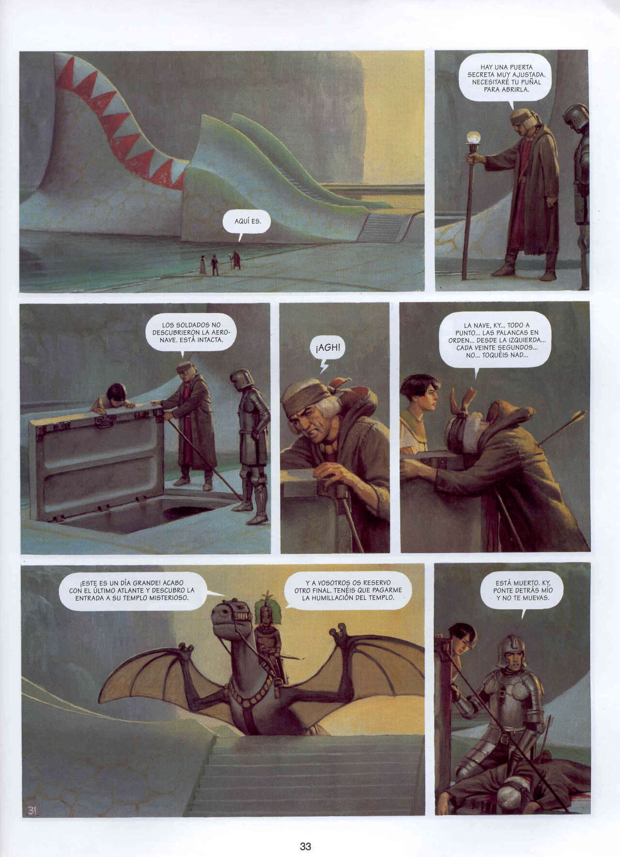 El Mercenario 09 - Los ascendientes perdidos image number 31