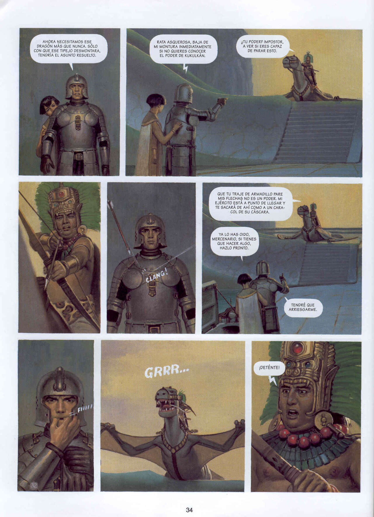 El Mercenario 09 - Los ascendientes perdidos image number 32