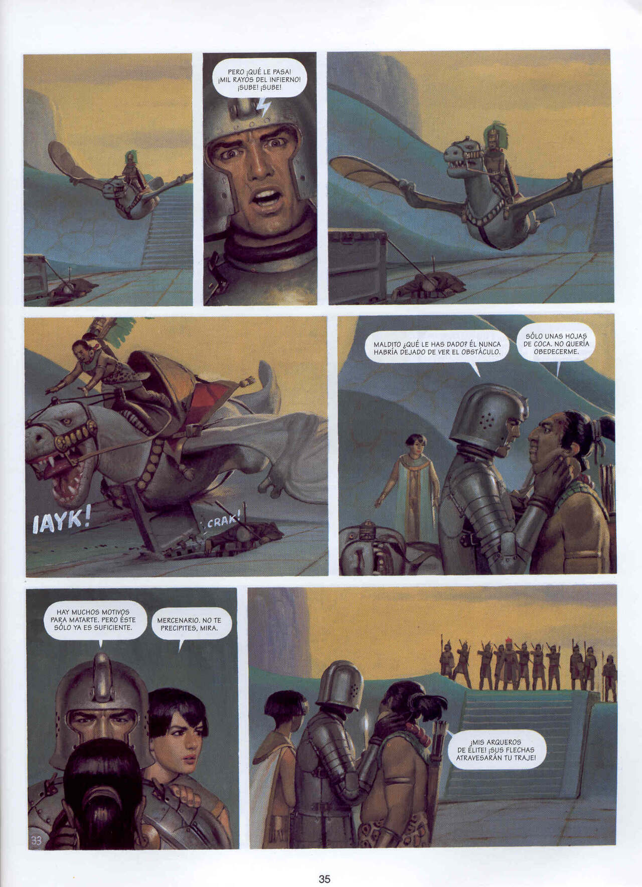 El Mercenario 09 - Los ascendientes perdidos image number 33