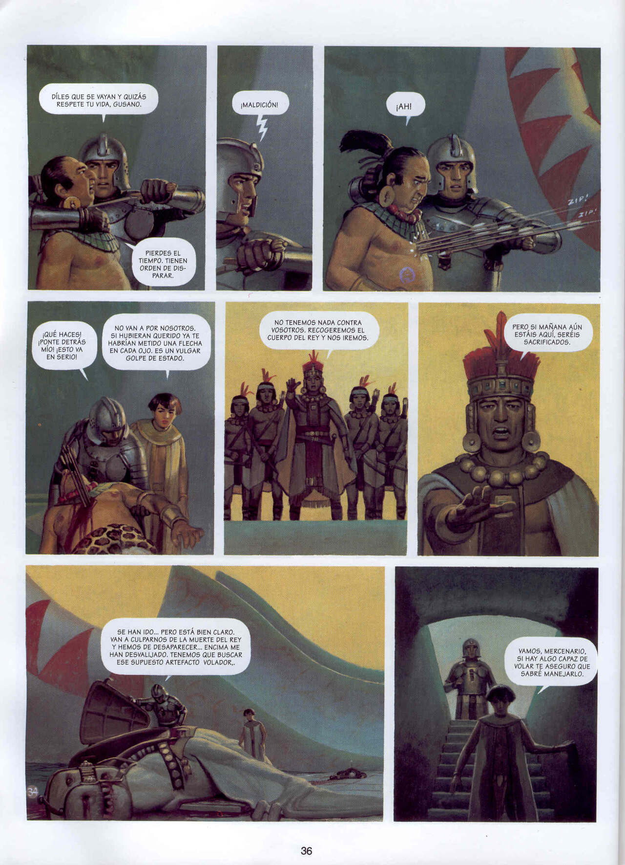 El Mercenario 09 - Los ascendientes perdidos image number 34
