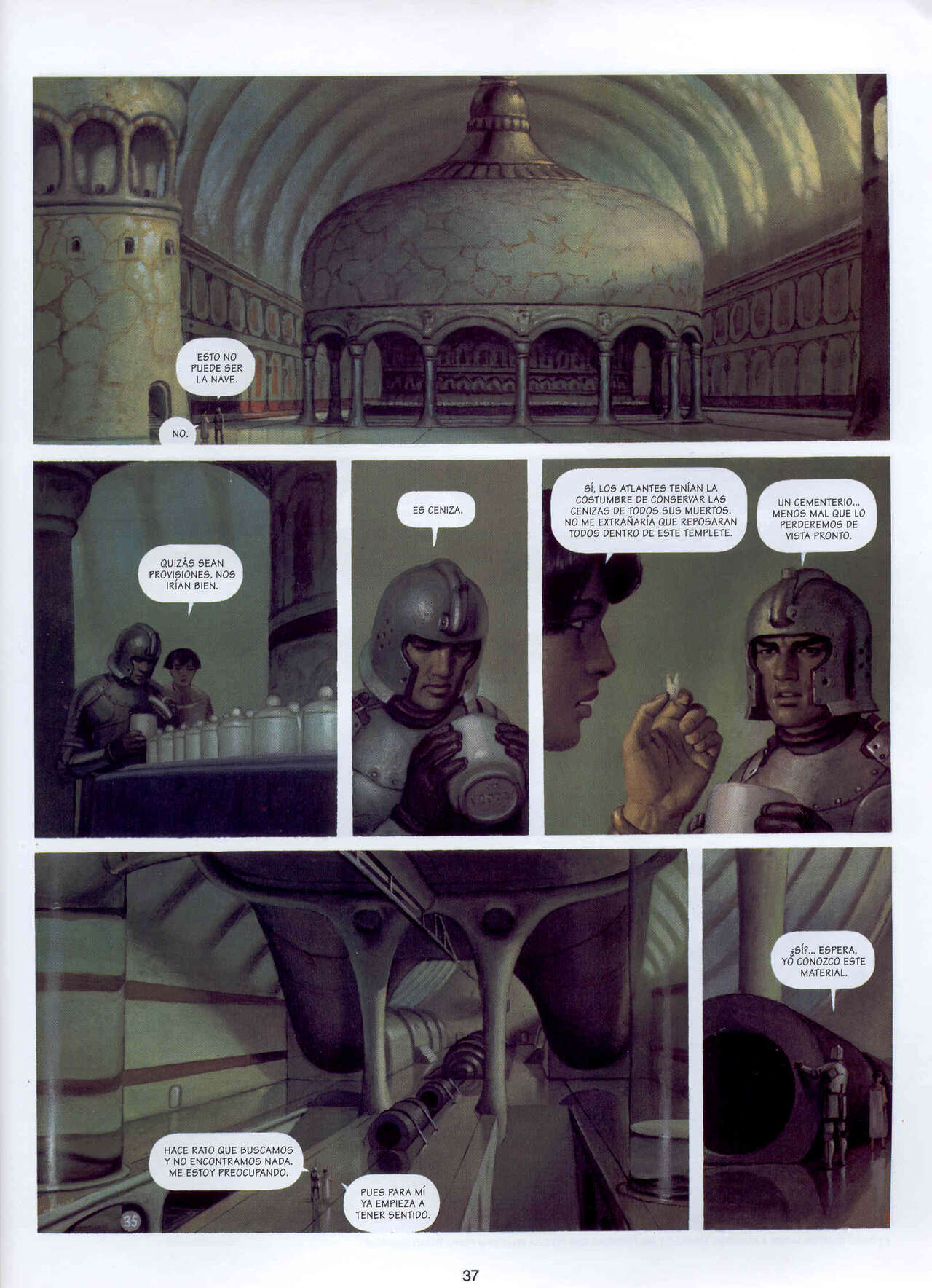 El Mercenario 09 - Los ascendientes perdidos image number 35