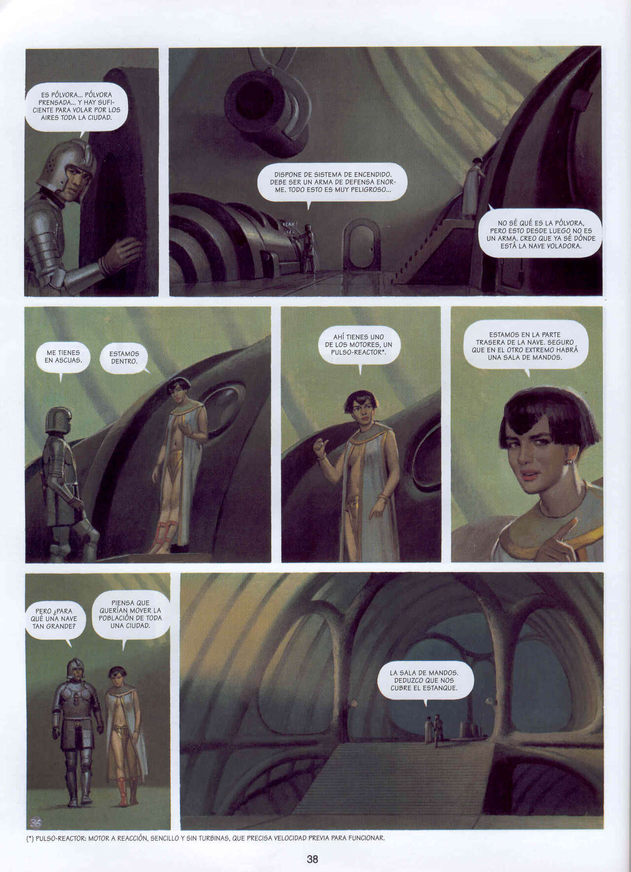 El Mercenario 09 - Los ascendientes perdidos image number 36
