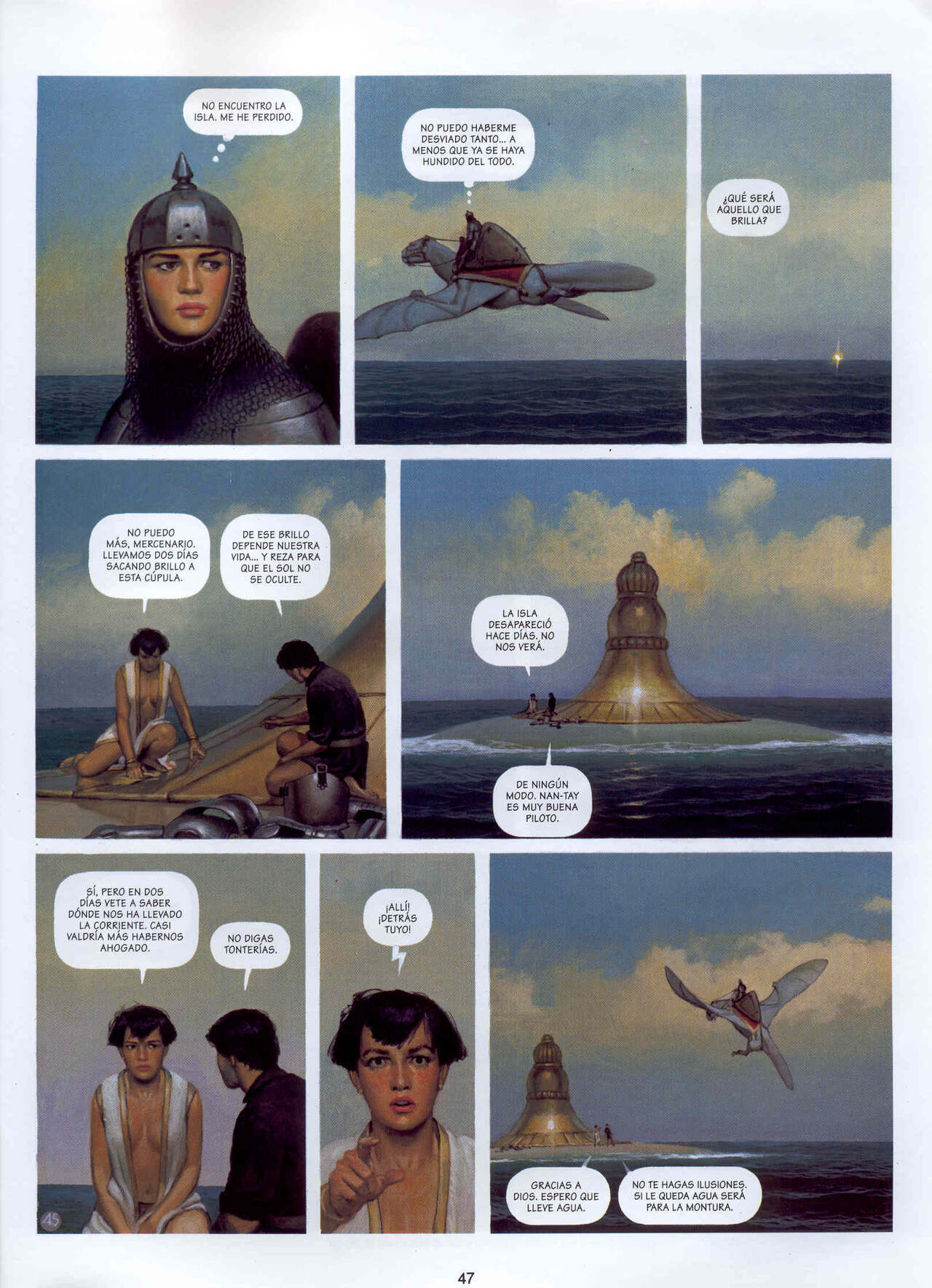 El Mercenario 09 - Los ascendientes perdidos image number 45