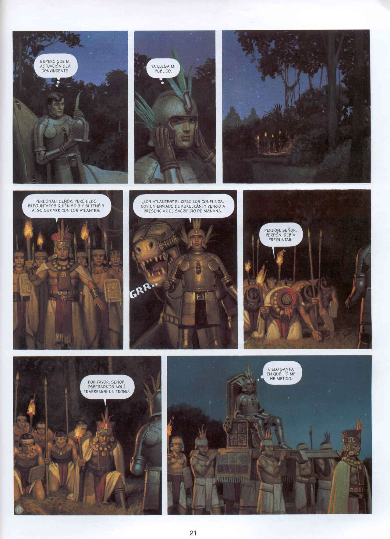 El Mercenario 09 - Los ascendientes perdidos image number 19