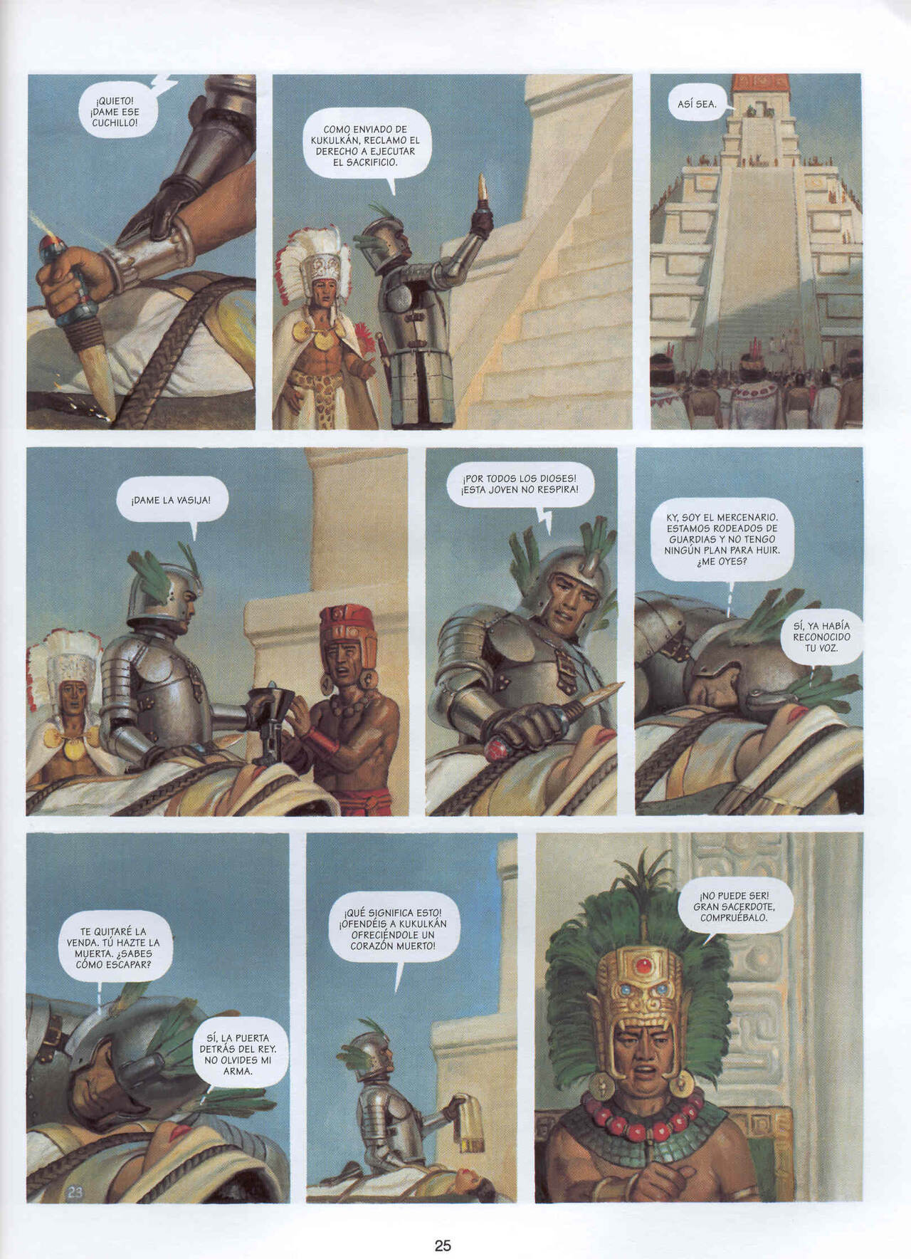 El Mercenario 09 - Los ascendientes perdidos image number 23