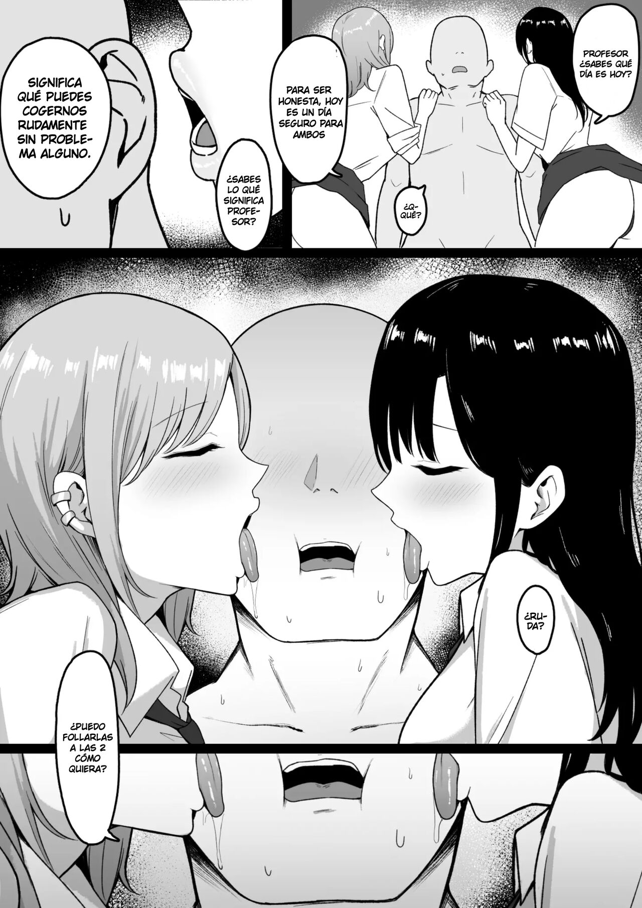 Inran Gakusei Kuromine-san to Shirosaki-san  Lewd Students ~The Temptations of Kuromine & Shirosaki~ image number 25
