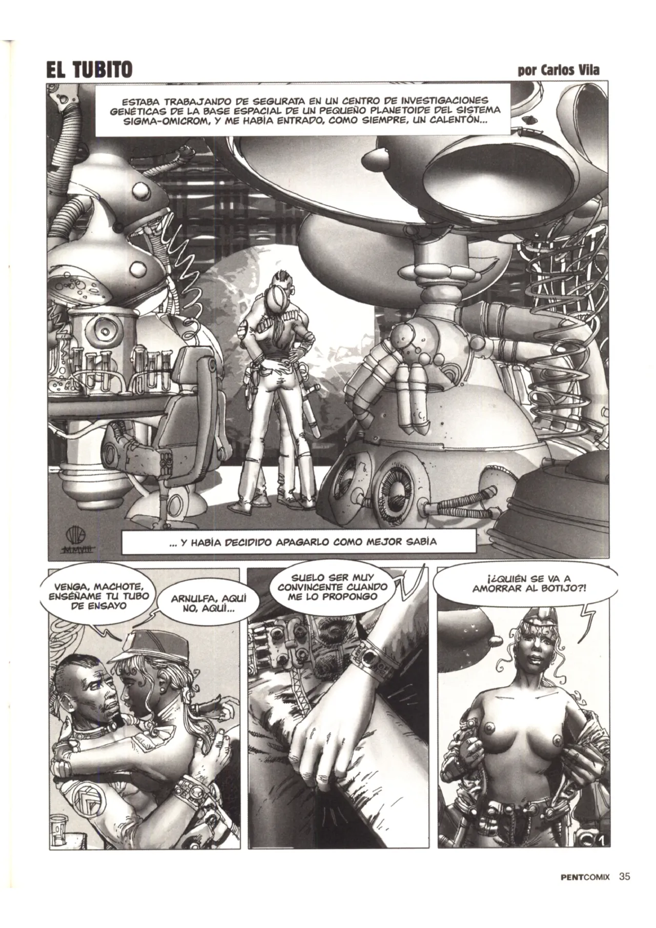 Penthouse Comix 91 image number 34