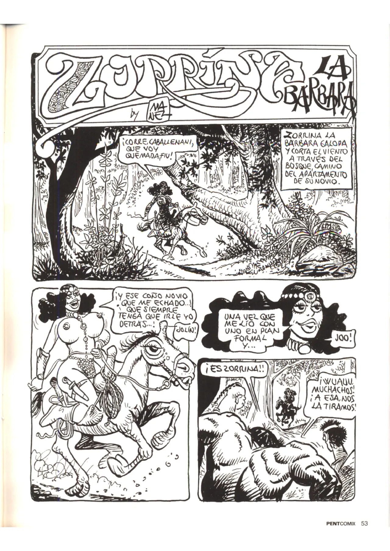 Penthouse Comix 91 image number 52
