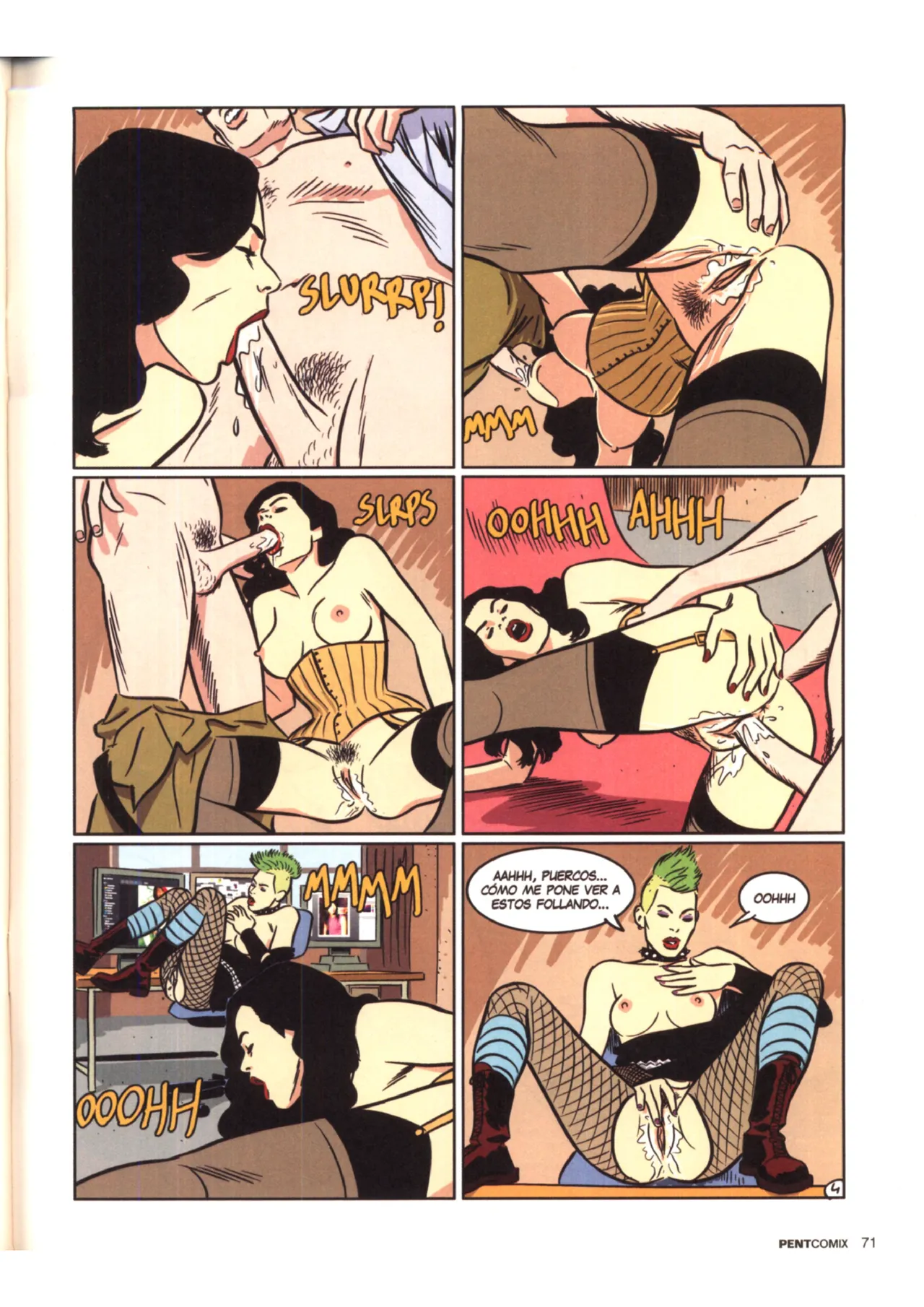 Penthouse Comix 91 image number 70