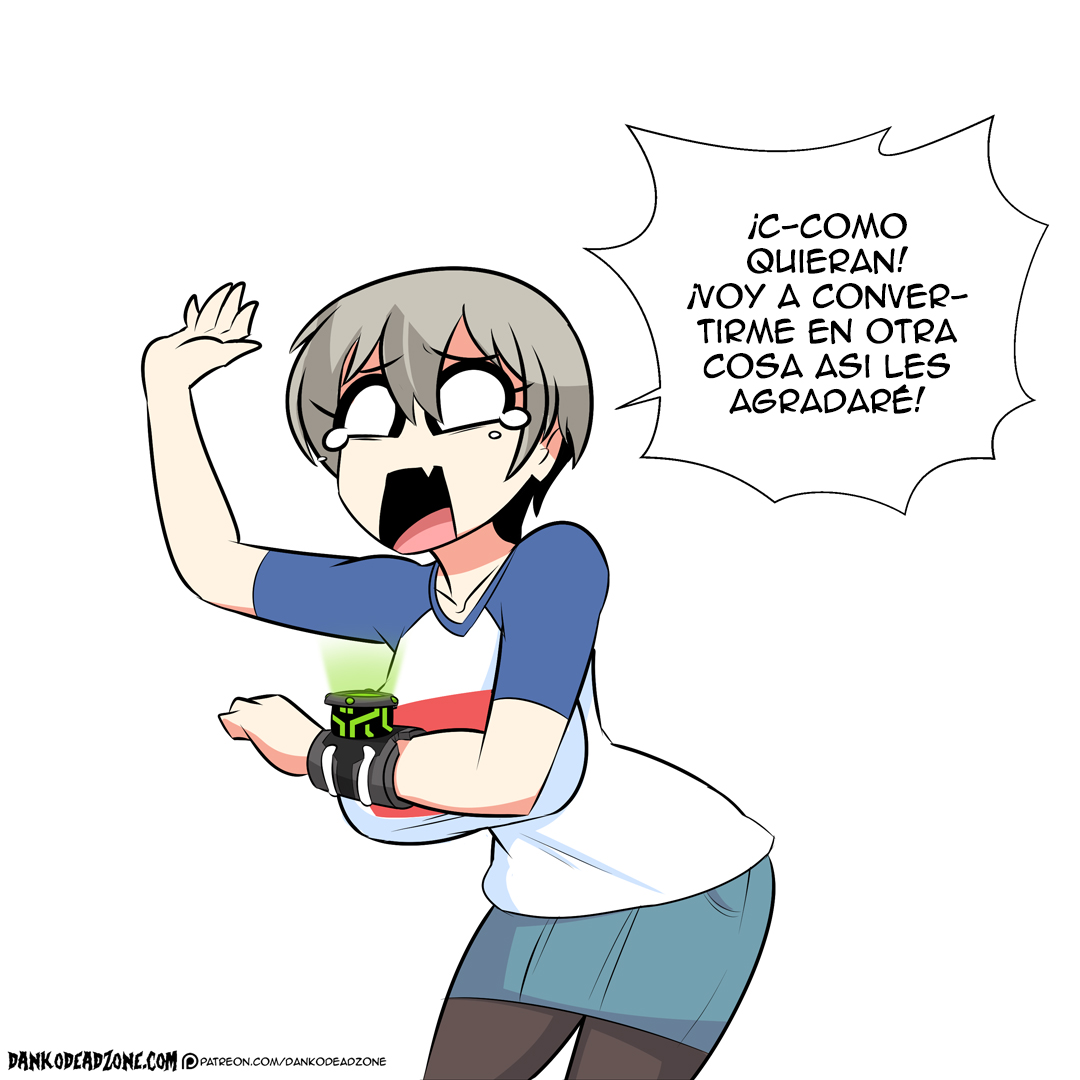 Uzaki-chan has an Omnitrix  Uzaki-chan tiene un Omnitrix