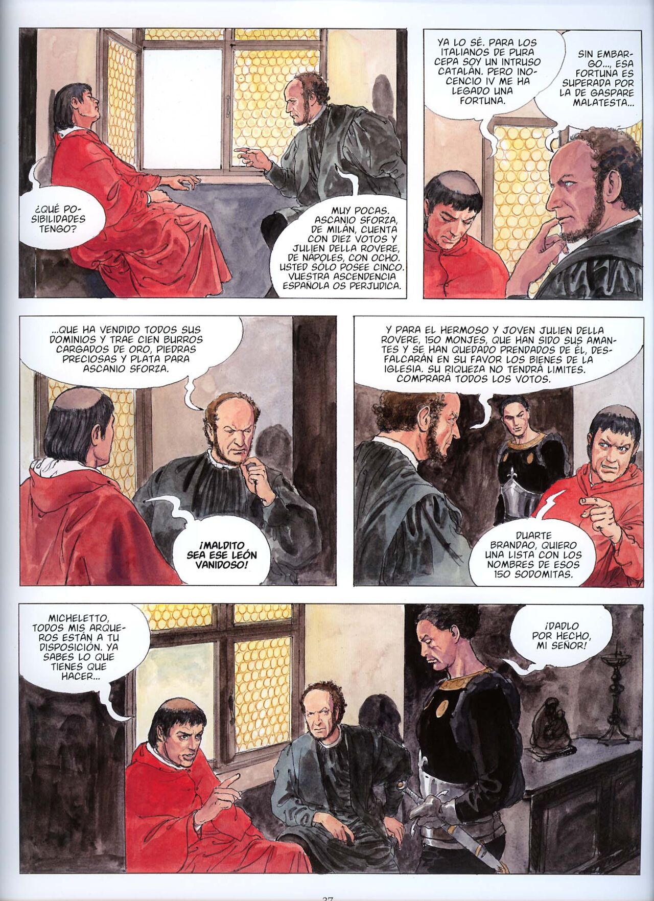 Los Borgia 01 - Sangre para el Papa image number 39