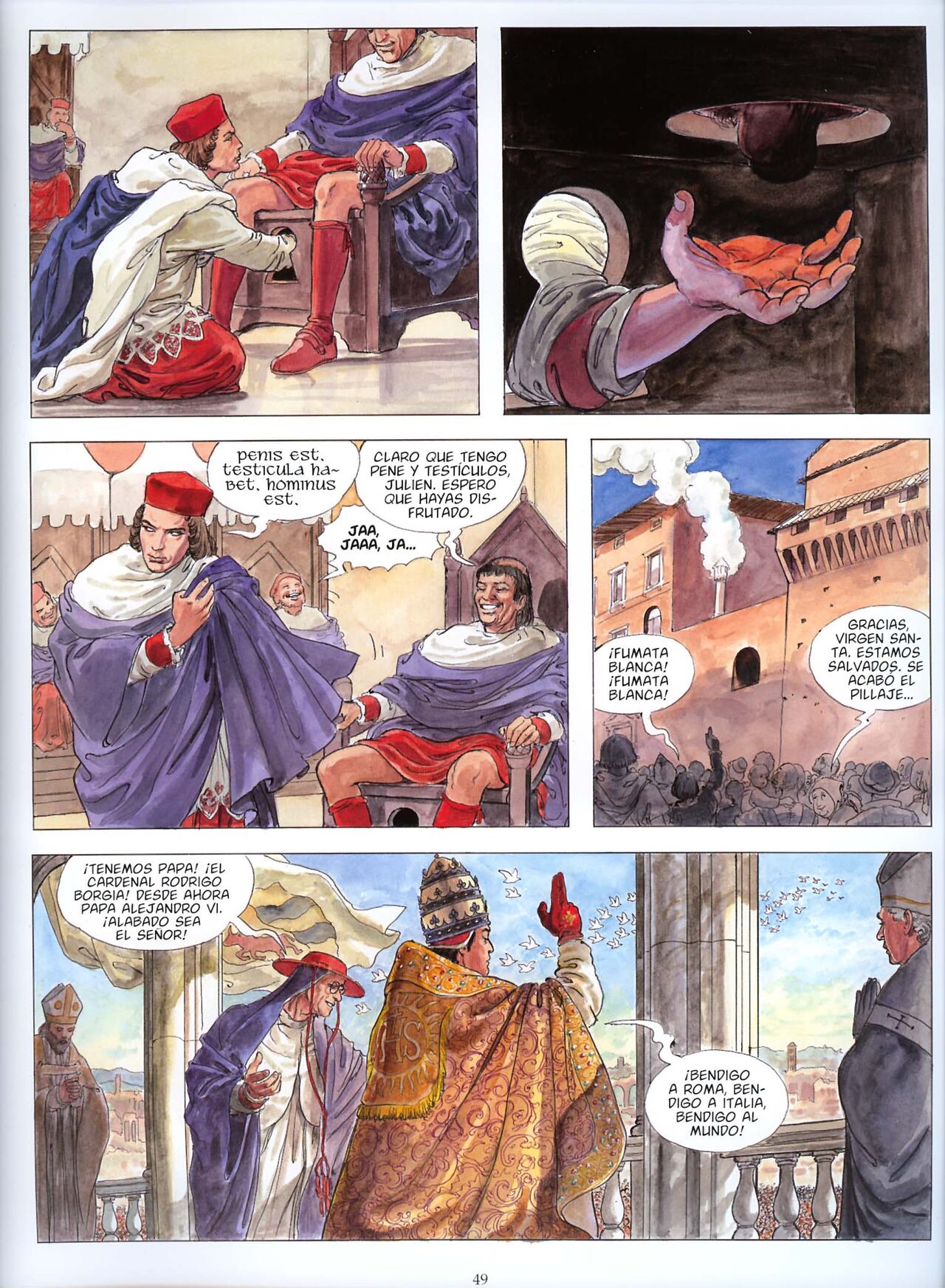 Los Borgia 01 - Sangre para el Papa image number 51