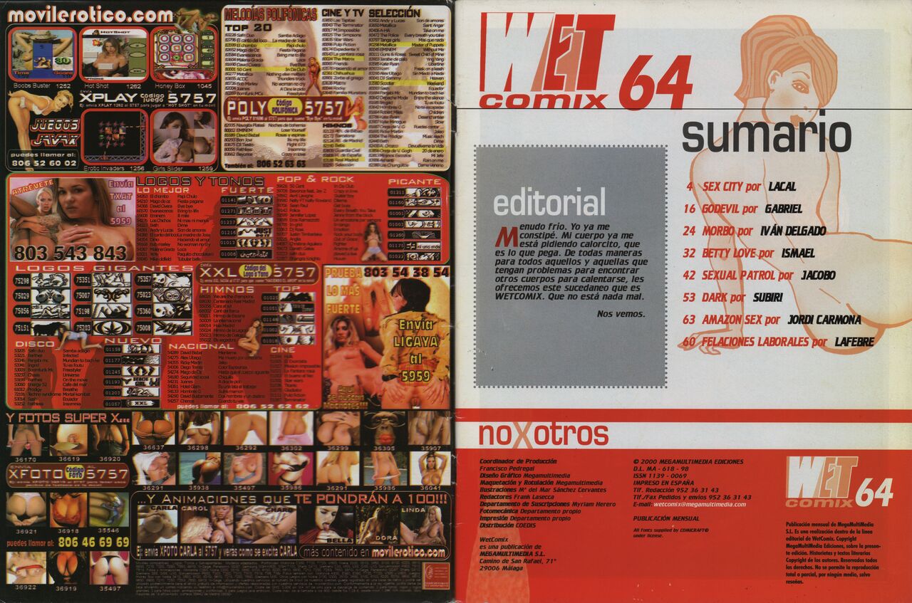 Wet Comix 64 image number 1