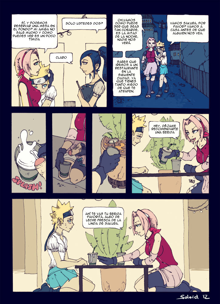 Naruto and Futa!Sakura Comic image number 1