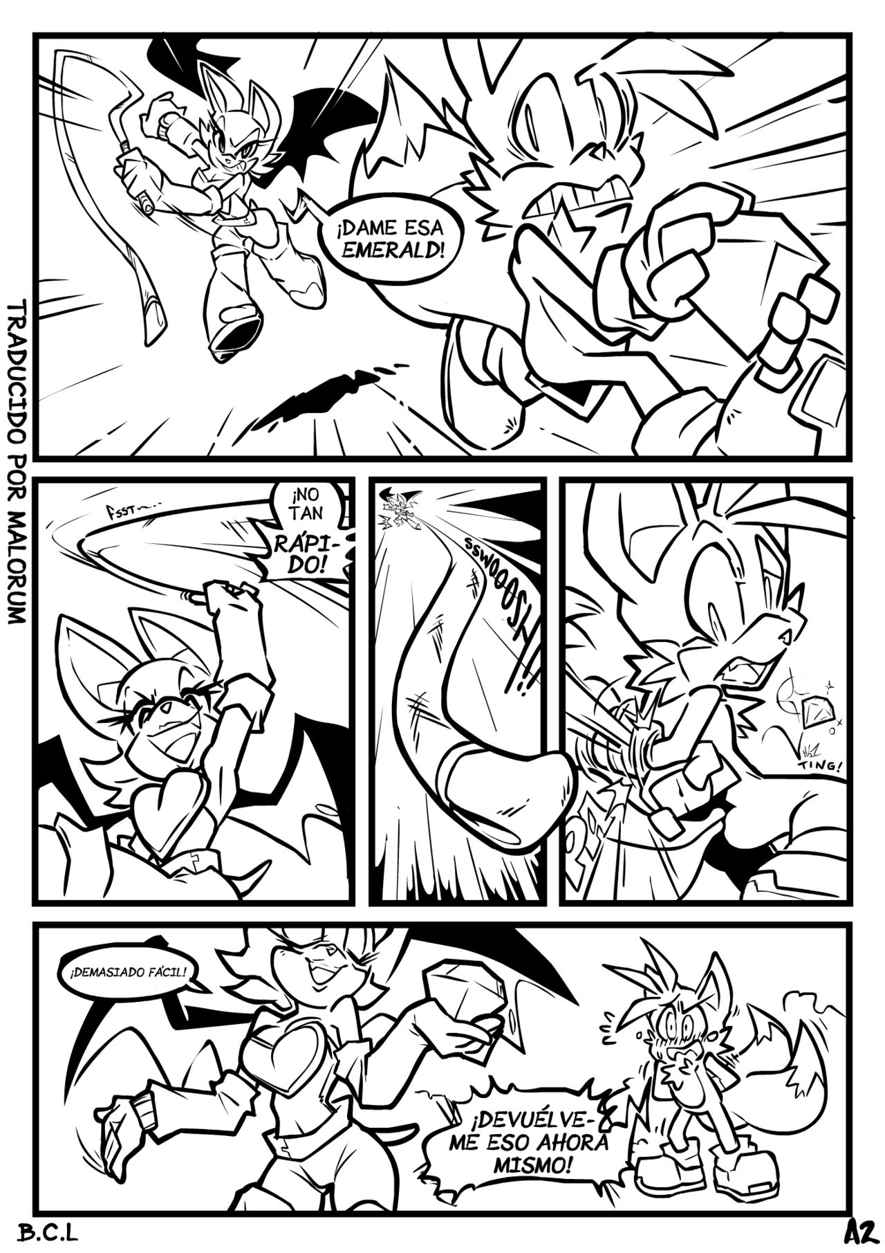 Rouge vs Tails image number 1