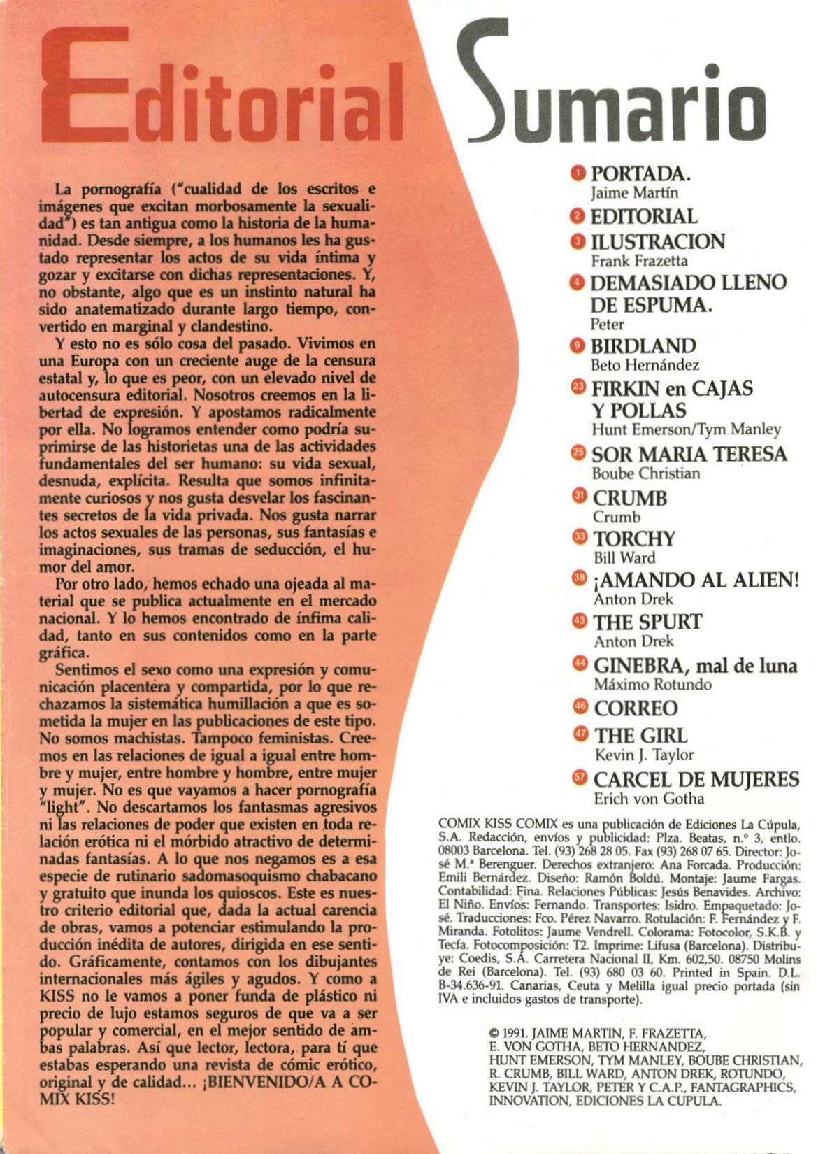 Kiss Comics 001 - Spanish image number 64