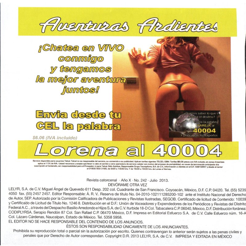 Devorame otra Vez 0242 image number 1