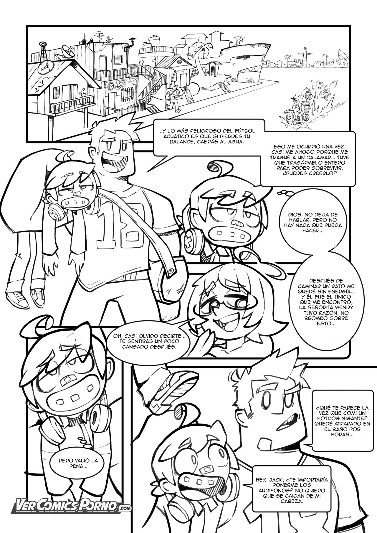 Skarpworld: Chapter 6: Noche de Pelicula image number 11