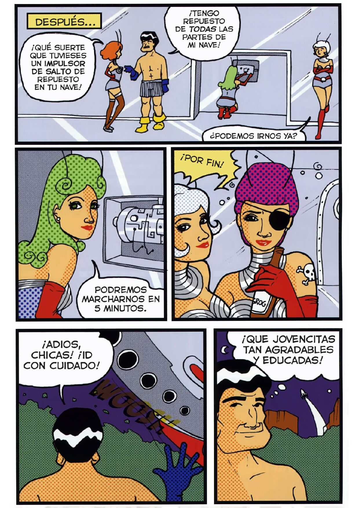 Fui Secuestrada por Piratas Lesbianas del Espacio Exterior image number 71