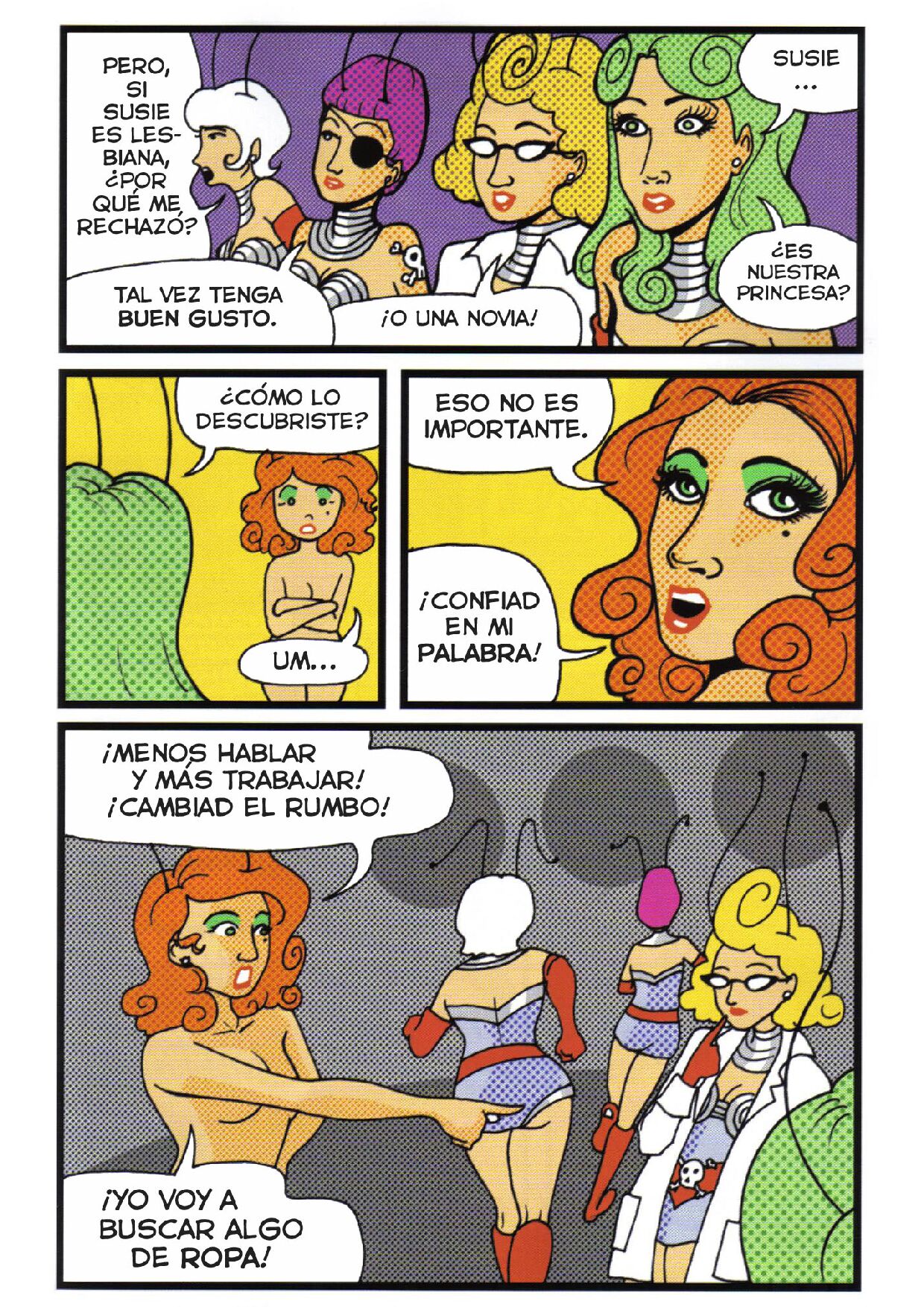 Fui Secuestrada por Piratas Lesbianas del Espacio Exterior image number 119