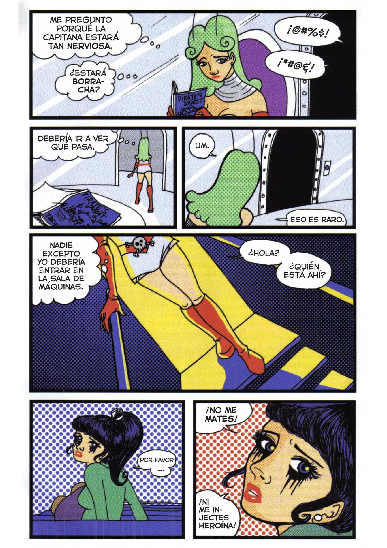 Fui Secuestrada por Piratas Lesbianas del Espacio Exterior image number 12