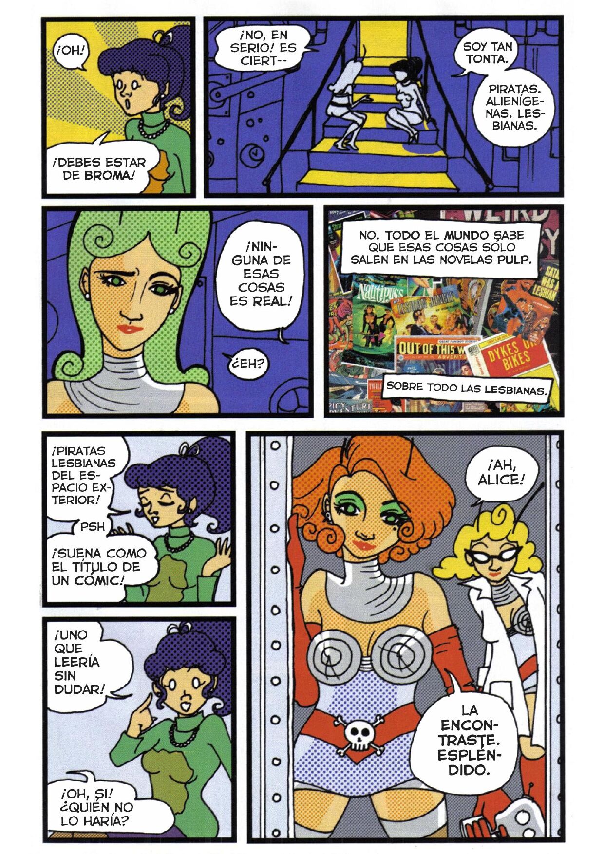 Fui Secuestrada por Piratas Lesbianas del Espacio Exterior image number 16