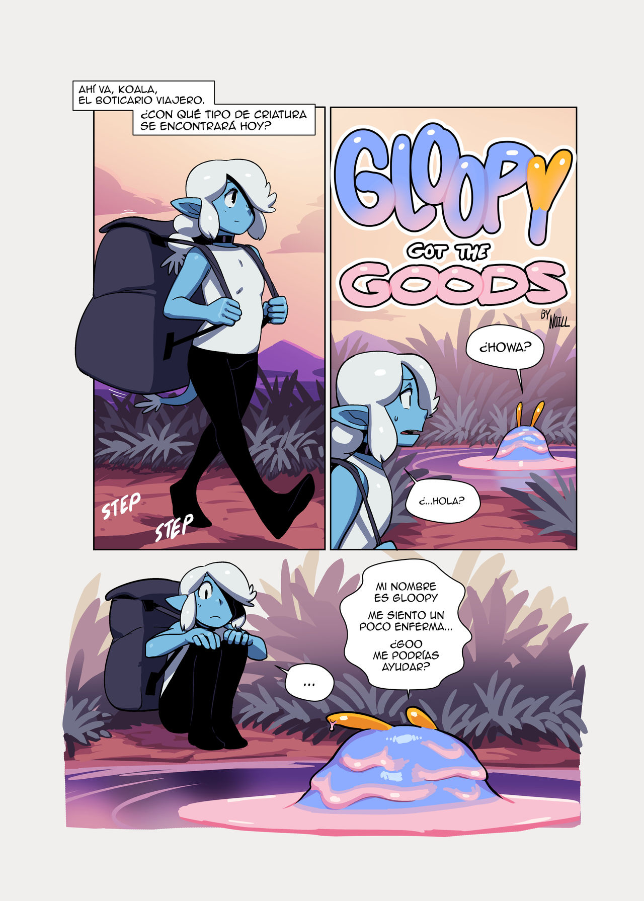 Marina and Gloopy Combo Comic image number 1