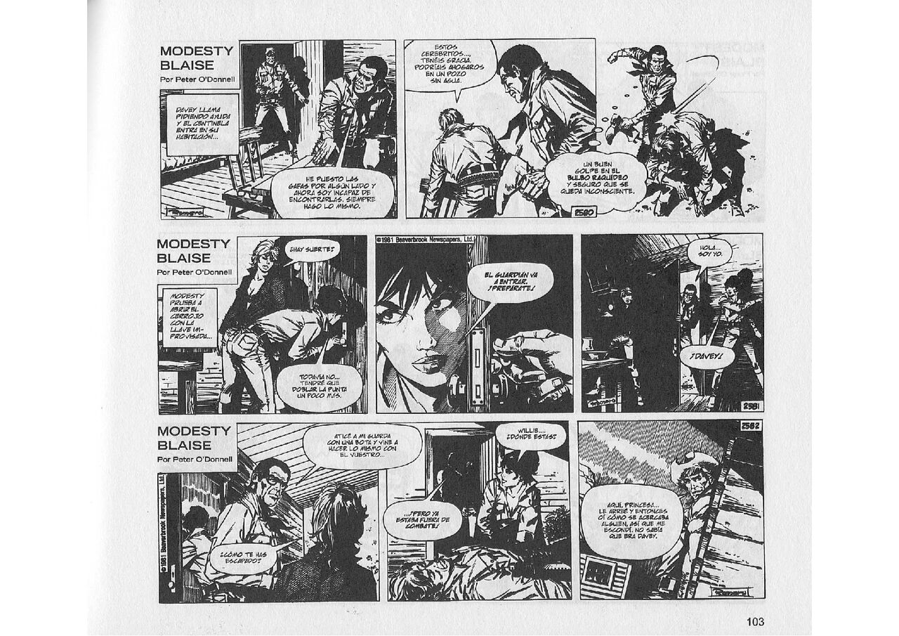 Modesty Blaise: La Trama de la Idade de Piedra image number 24