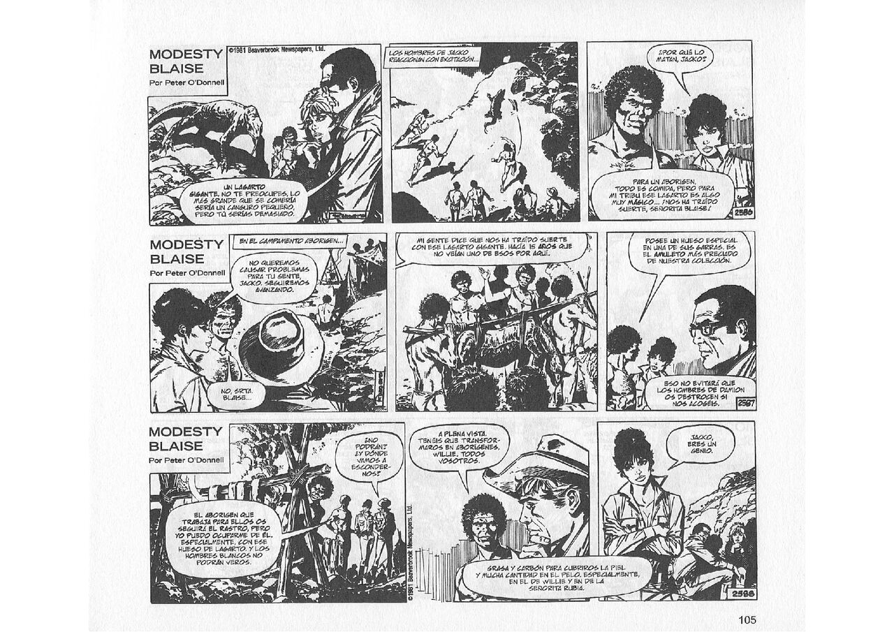 Modesty Blaise: La Trama de la Idade de Piedra image number 26