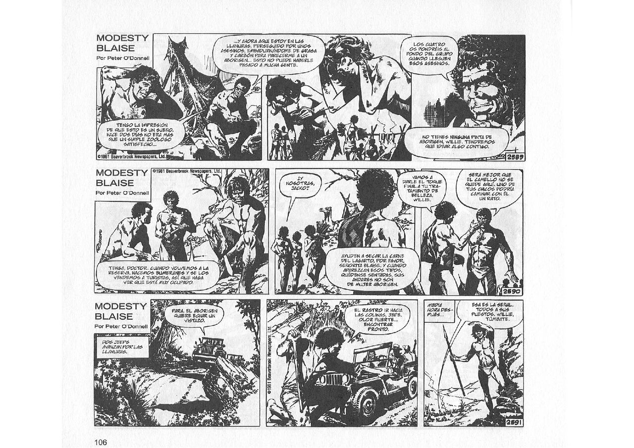 Modesty Blaise: La Trama de la Idade de Piedra image number 27