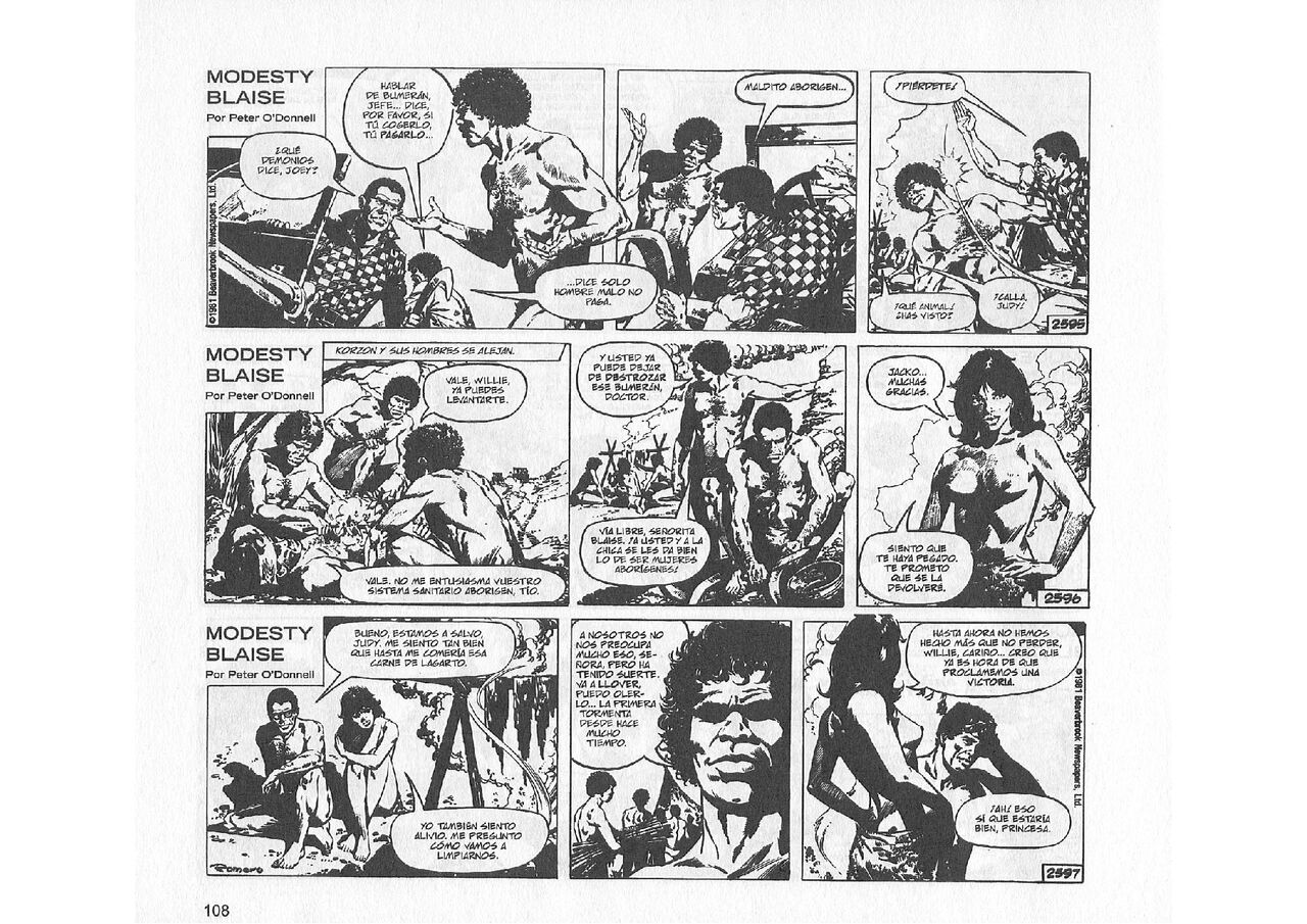 Modesty Blaise: La Trama de la Idade de Piedra image number 29
