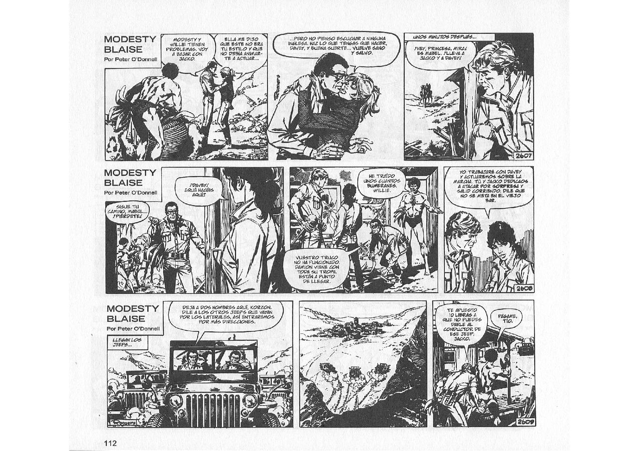 Modesty Blaise: La Trama de la Idade de Piedra image number 33