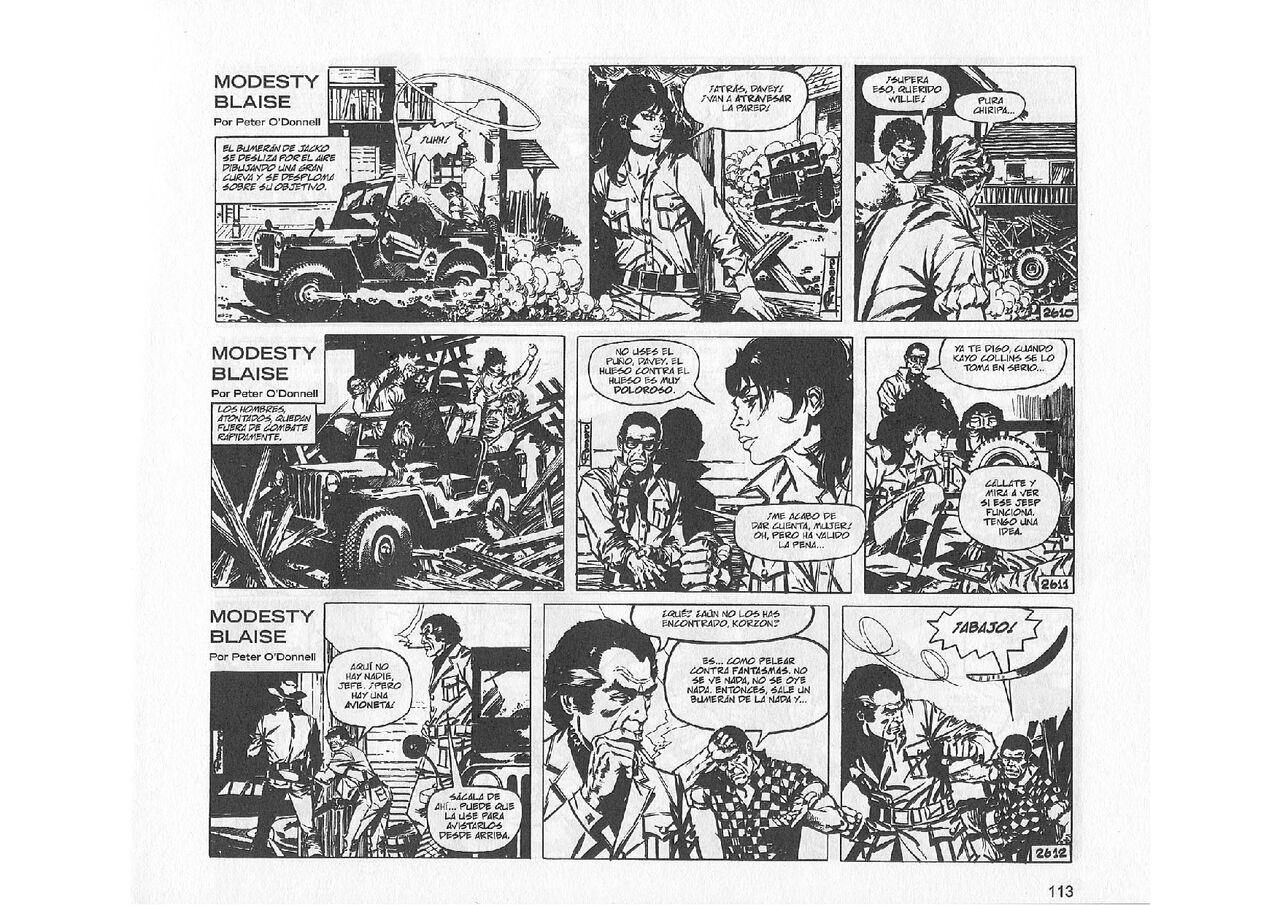 Modesty Blaise: La Trama de la Idade de Piedra image number 34