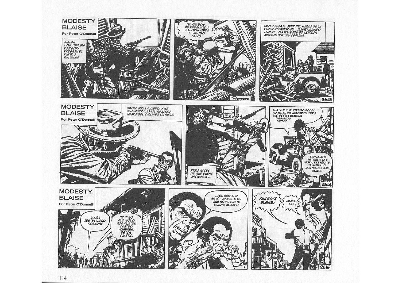 Modesty Blaise: La Trama de la Idade de Piedra image number 35