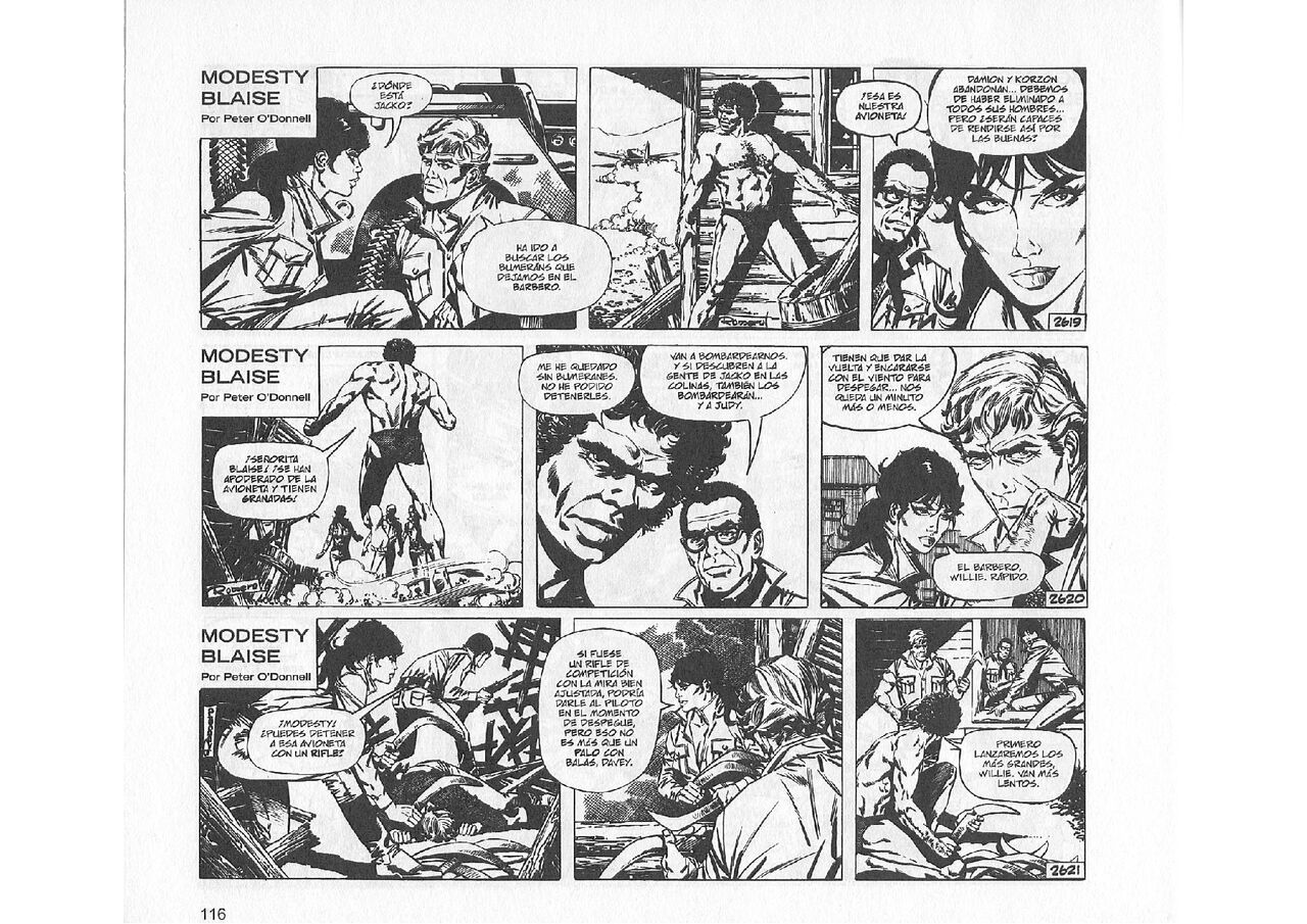 Modesty Blaise: La Trama de la Idade de Piedra image number 37